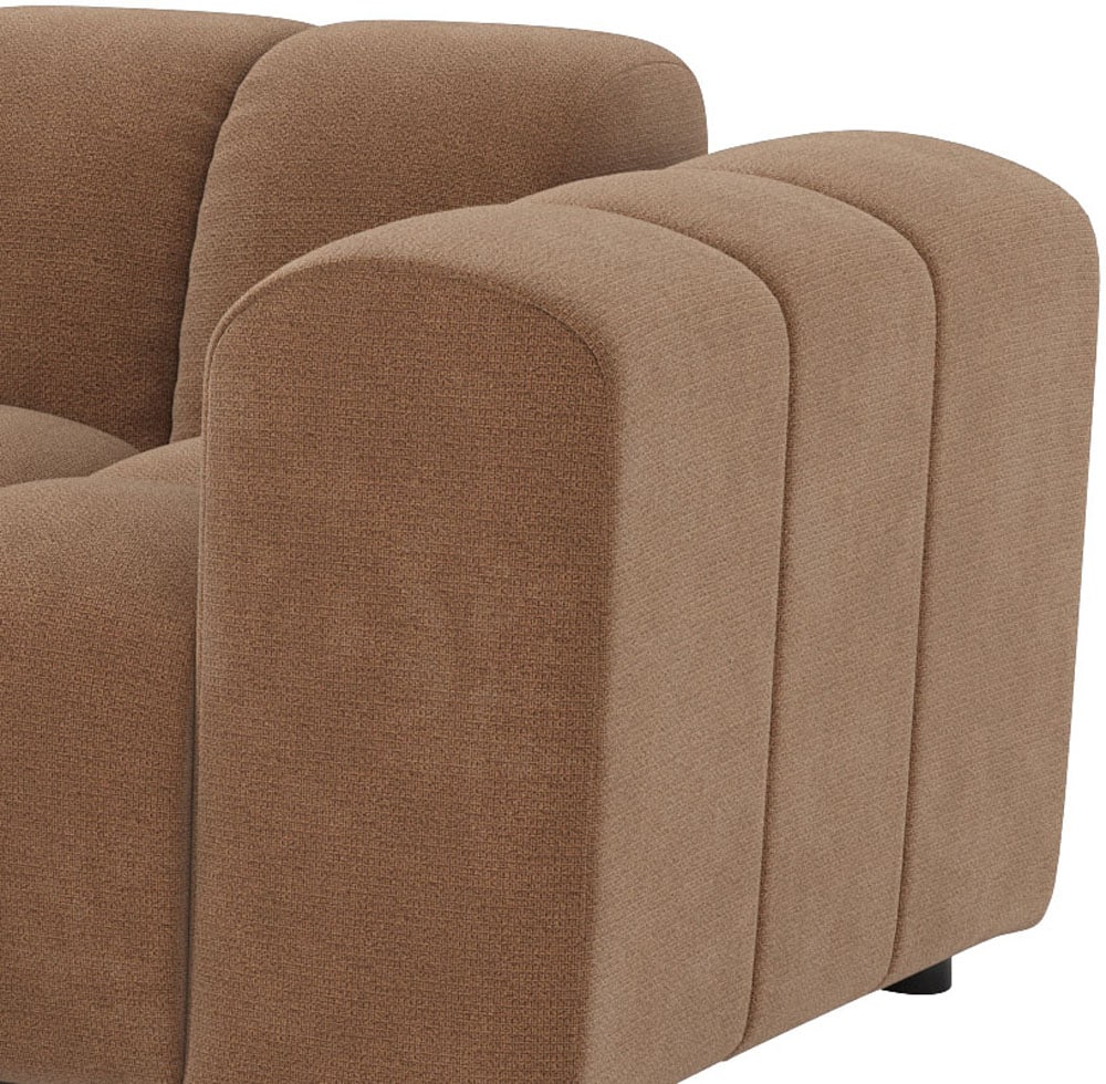 GOODproduct Canapé d'angle »Rocco L-Form, B: 248 cm, modernes Bubble-Sofa, grosszügiger Sitzkomfort« caractère de salon modulable, librement positionnable, design moderne