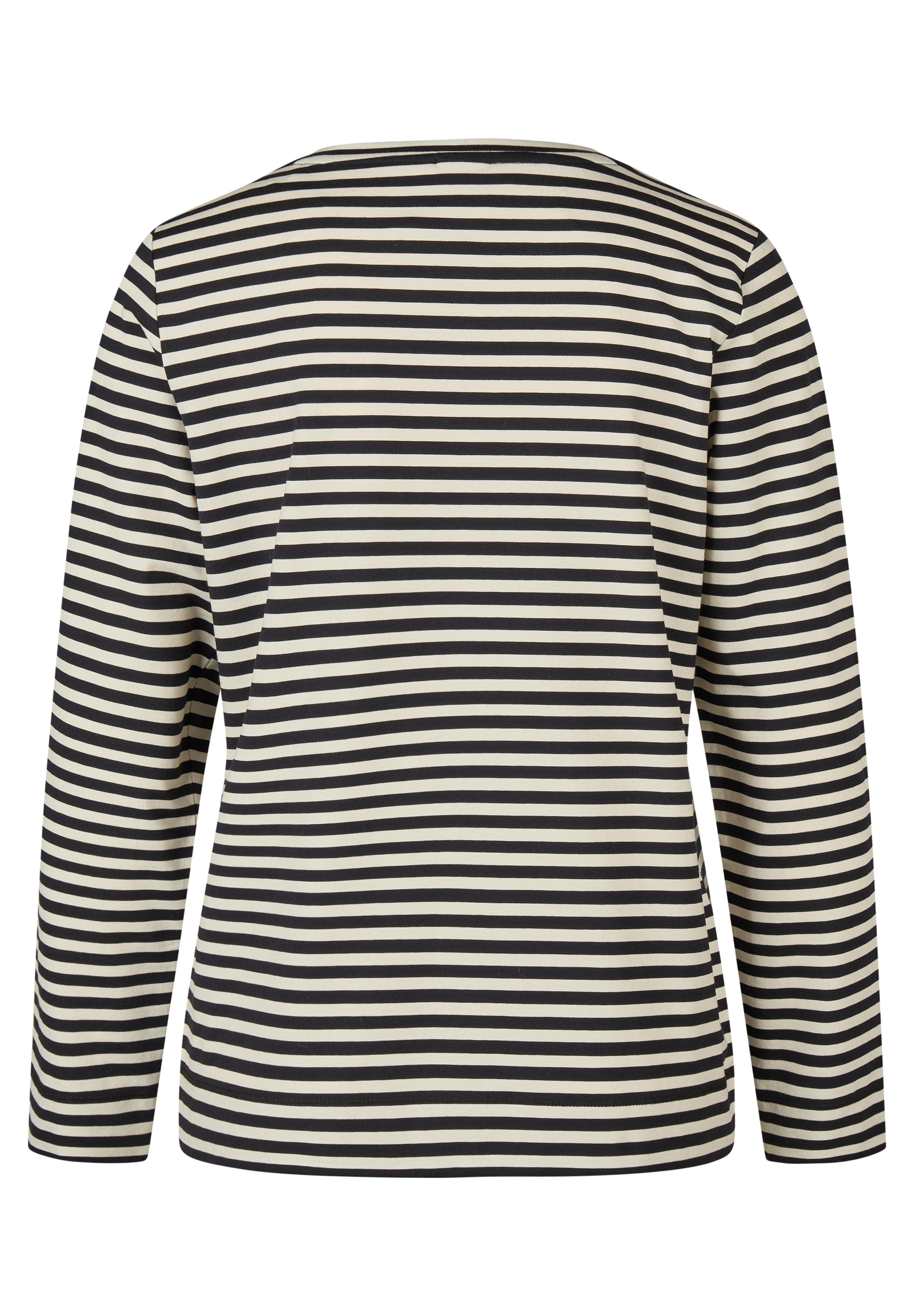 Rabe T-shirt à manches longues au design rayé et avec imprimé