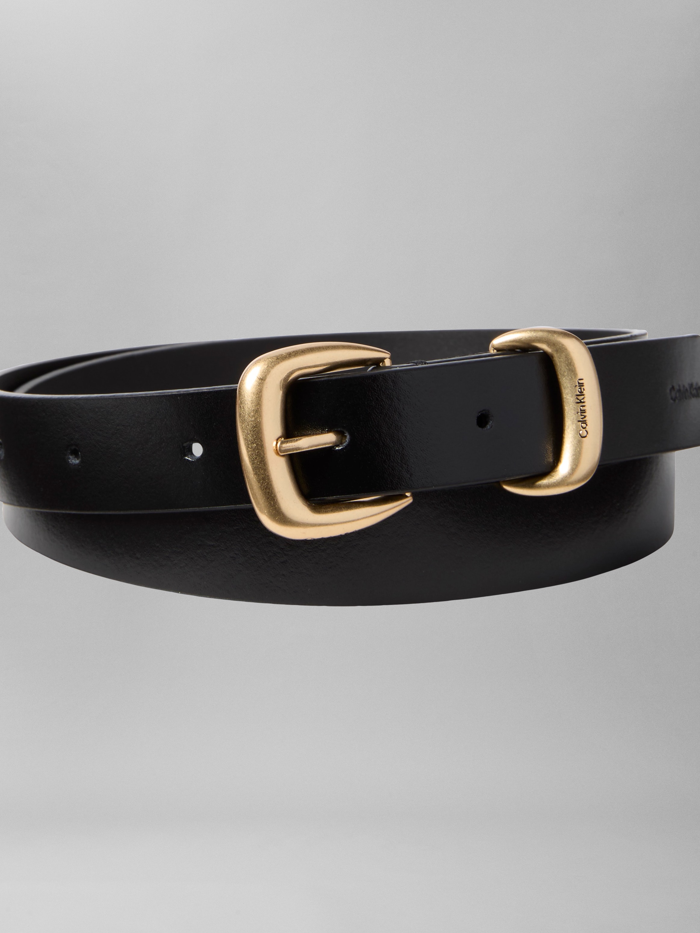 Calvin Klein Ceinture en cuir »Gürtel« Regular fit, grössenverstellbar
