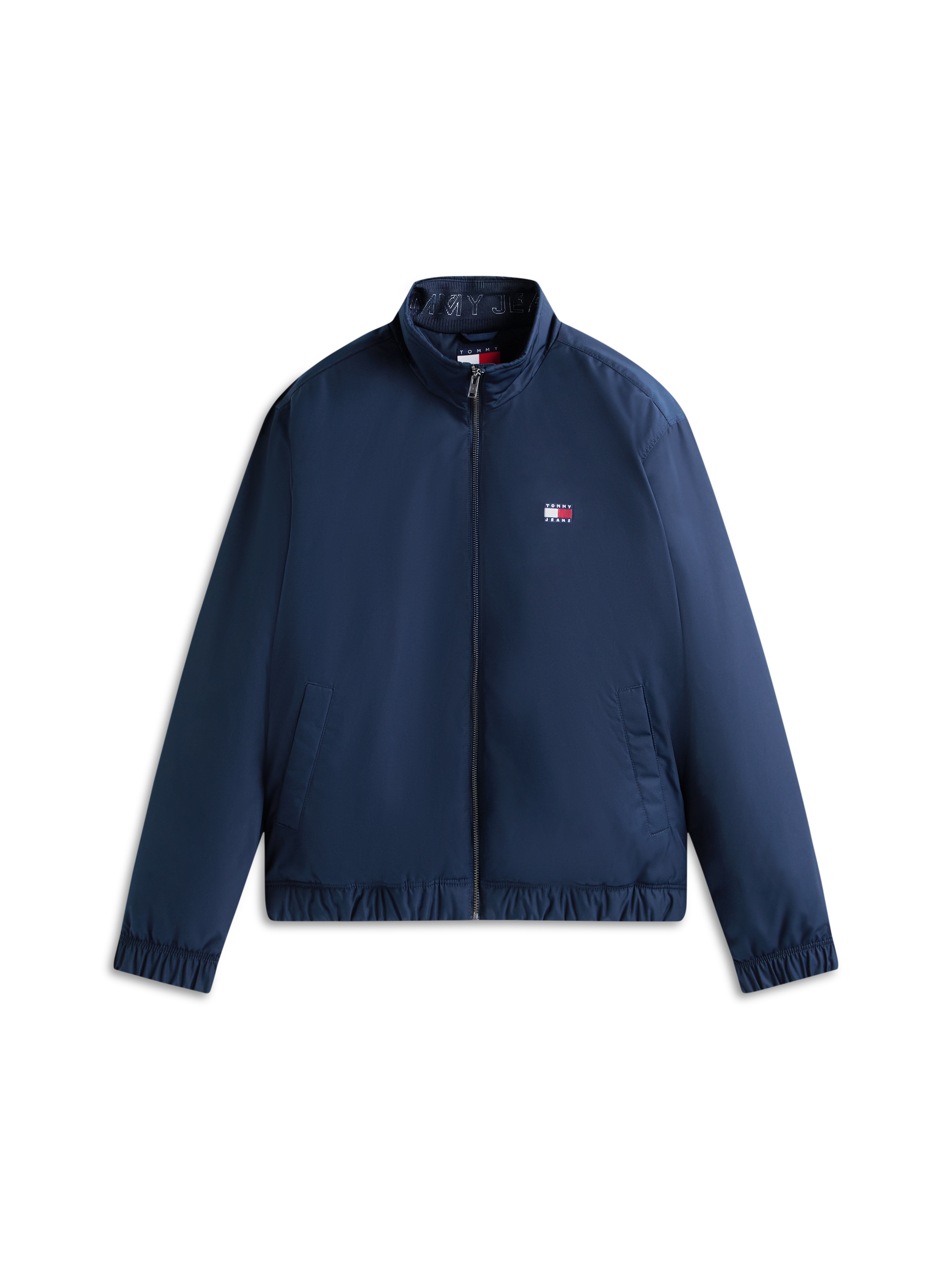 Tommy Jeans Blouson »TJM ESSENTIAL PADDED JACKET EXT« veste de loisirs, veste de mi-saison brillante, bord-côtes stretch, col montant