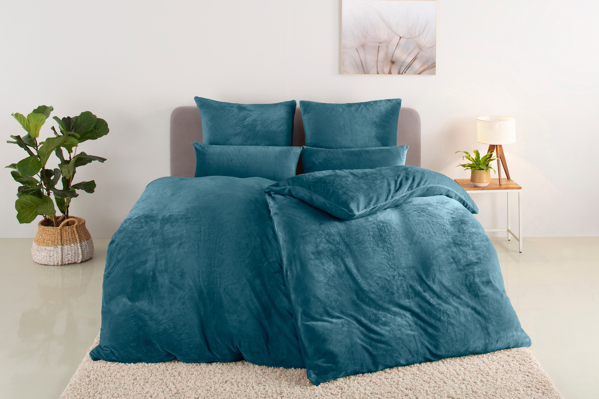GOODproduct Bettwäsche »Desner3, besonders weich im Griff, Cashmere-Touch« 2 Bettwäsche mit Reissverschluss
