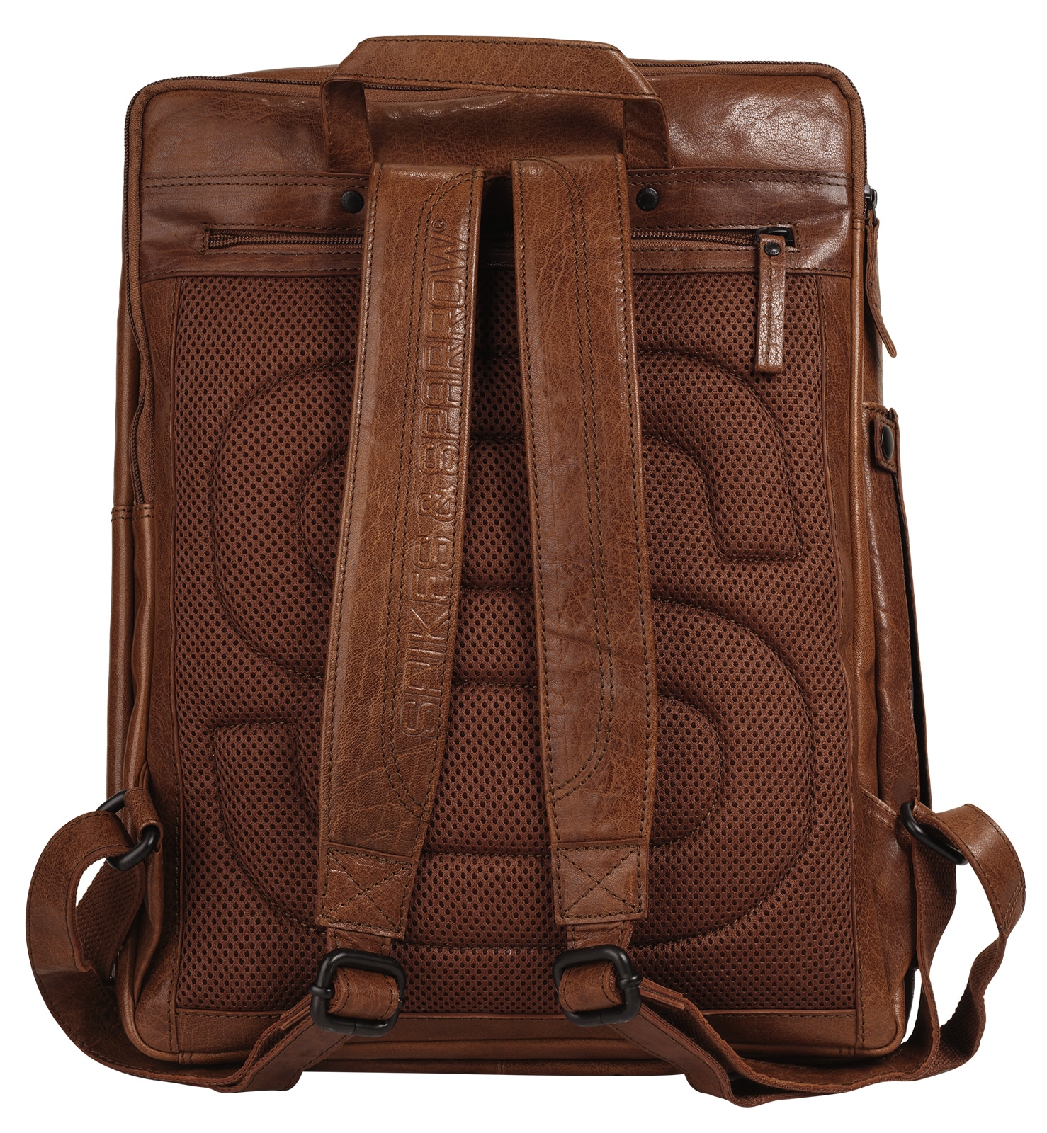 Spikes & Sparrow Sac à dos pour ordinateur portable echt Leder