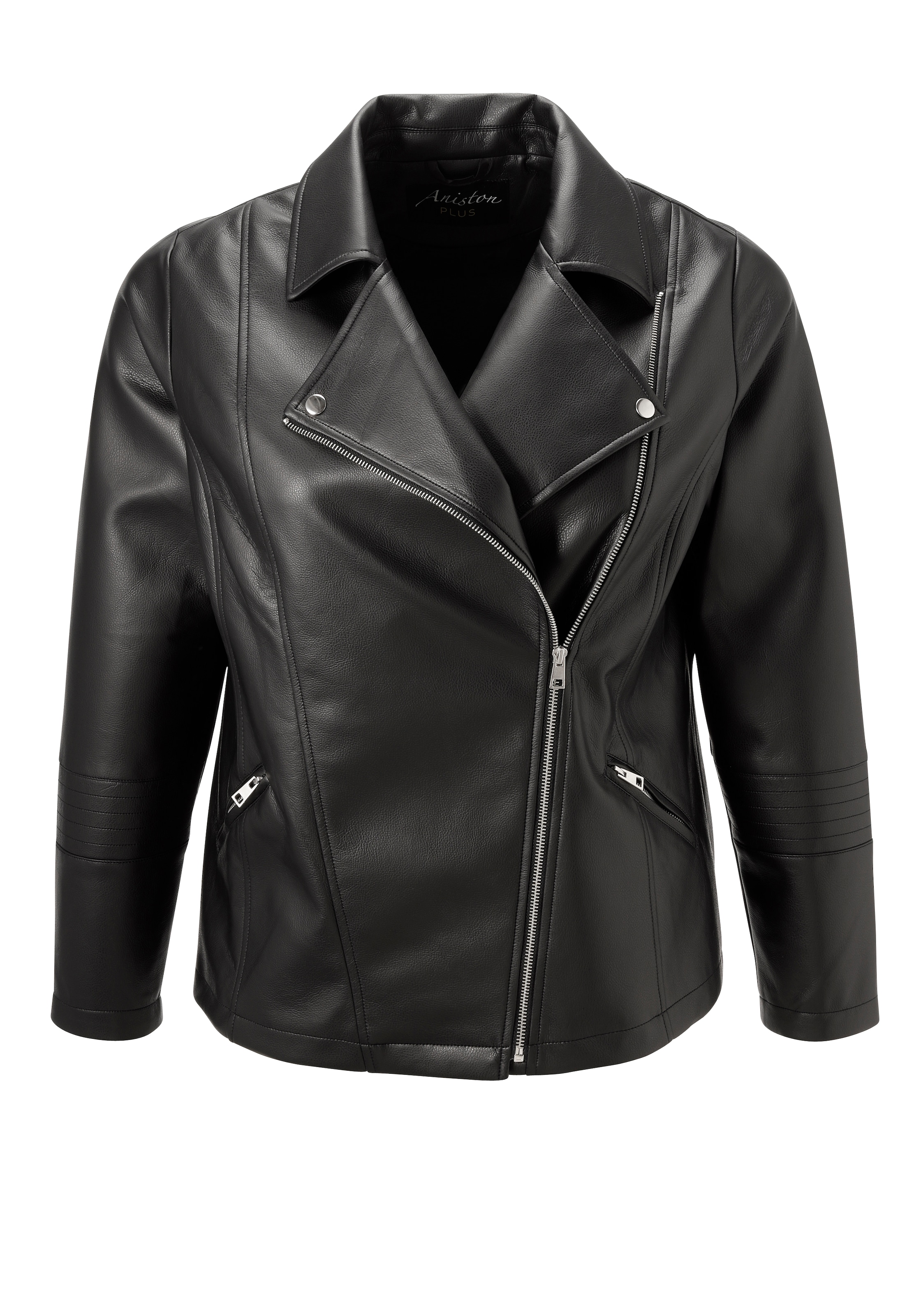 Aniston PLUS Veste de motard im Biker-Look - NEUE KOLLEKTION