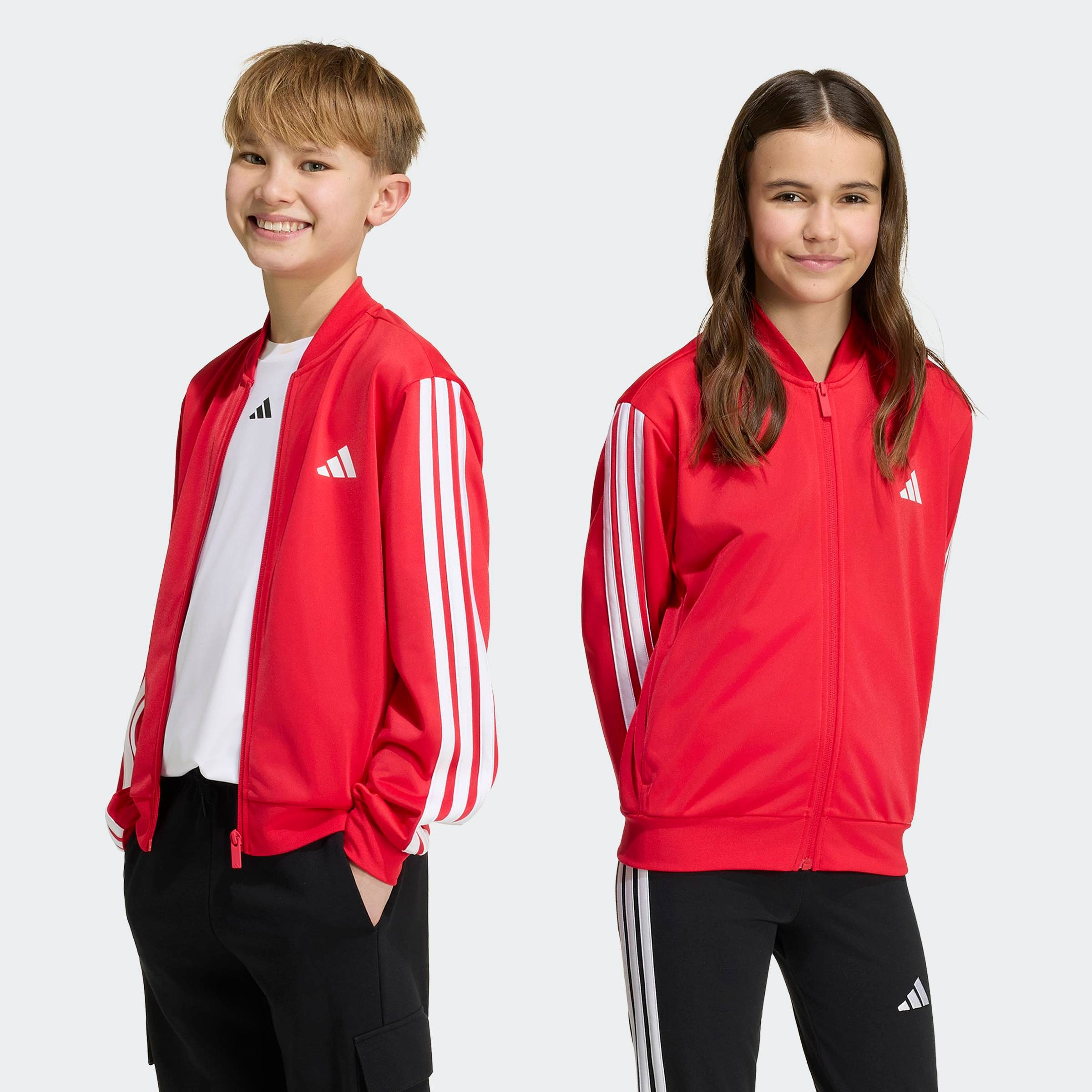 adidas Sportswear Outdoorjacke »ESSENTIALS CLIMACOOL TRACK« für Kinder, mit Reissverschluss, aus Polyester