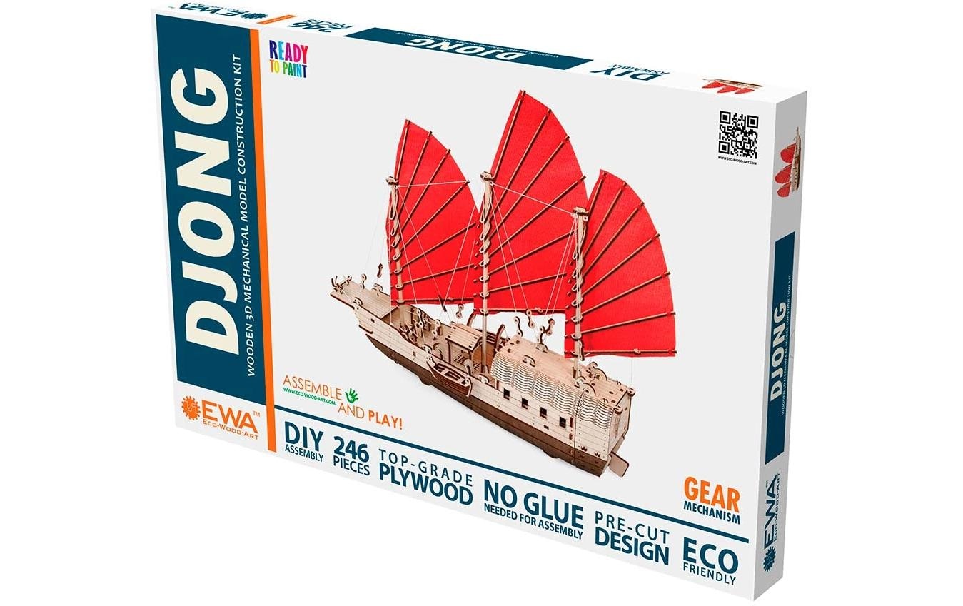   Modellbausatz »Eco-Wood-Art Asiatisches Schiff Djong« 246 Stk. tlg.