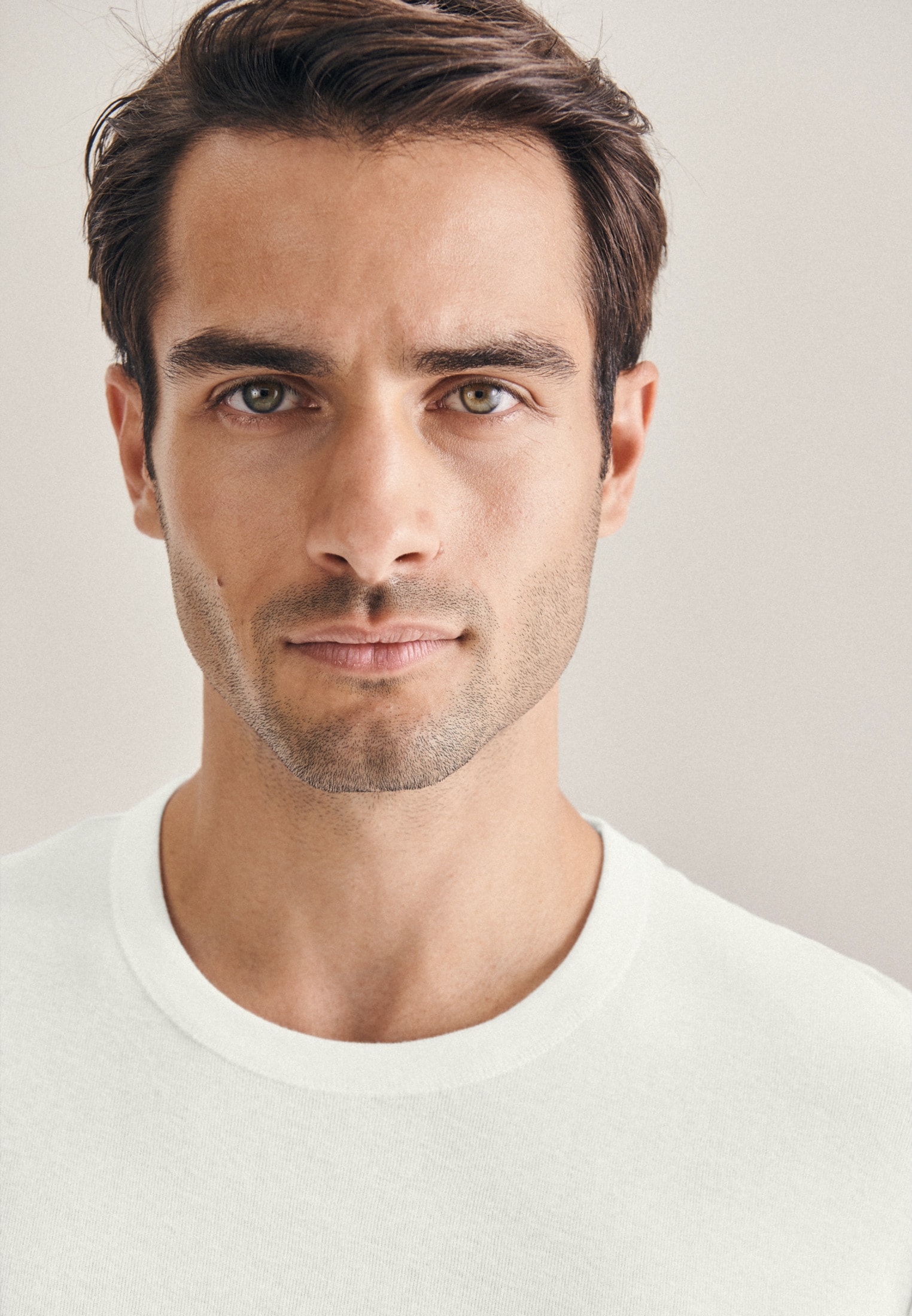 seidensticker T-shirt »Schwarze Rose« Kurzarm Uni