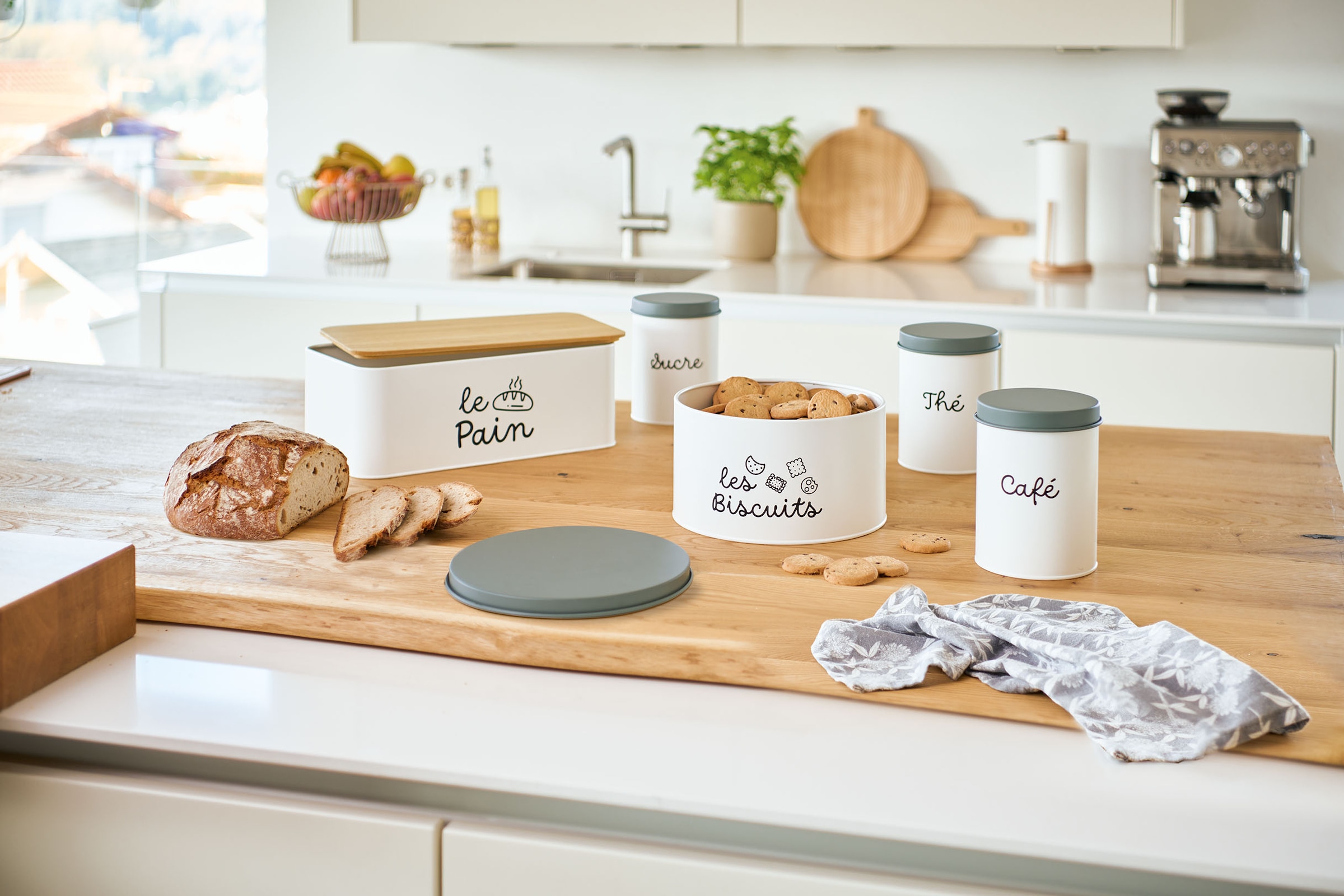 Zeller Present Brotkasten 1 Stk. tlg. Französischen Charme