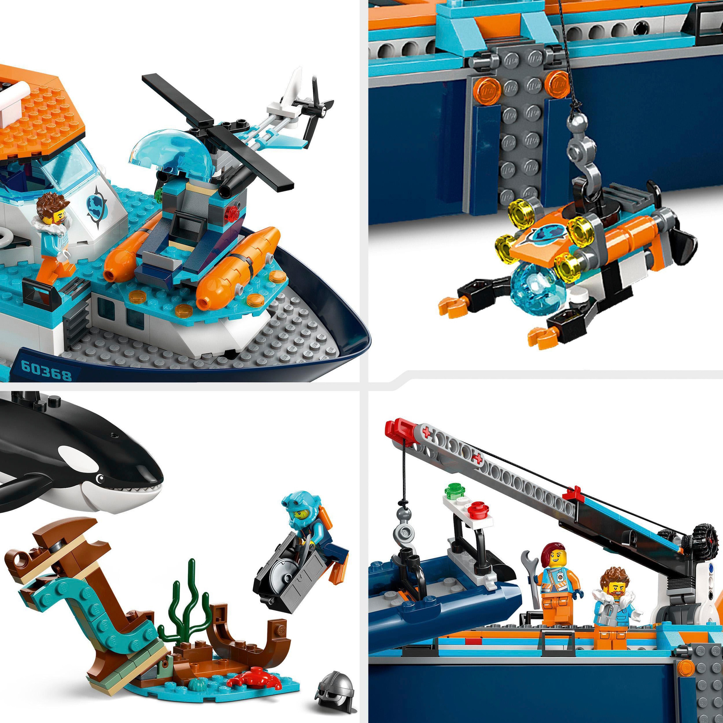 LEGO® Pions de construction »Arktis-Forschungsschiff (60368), LEGO® City« Made in Europe