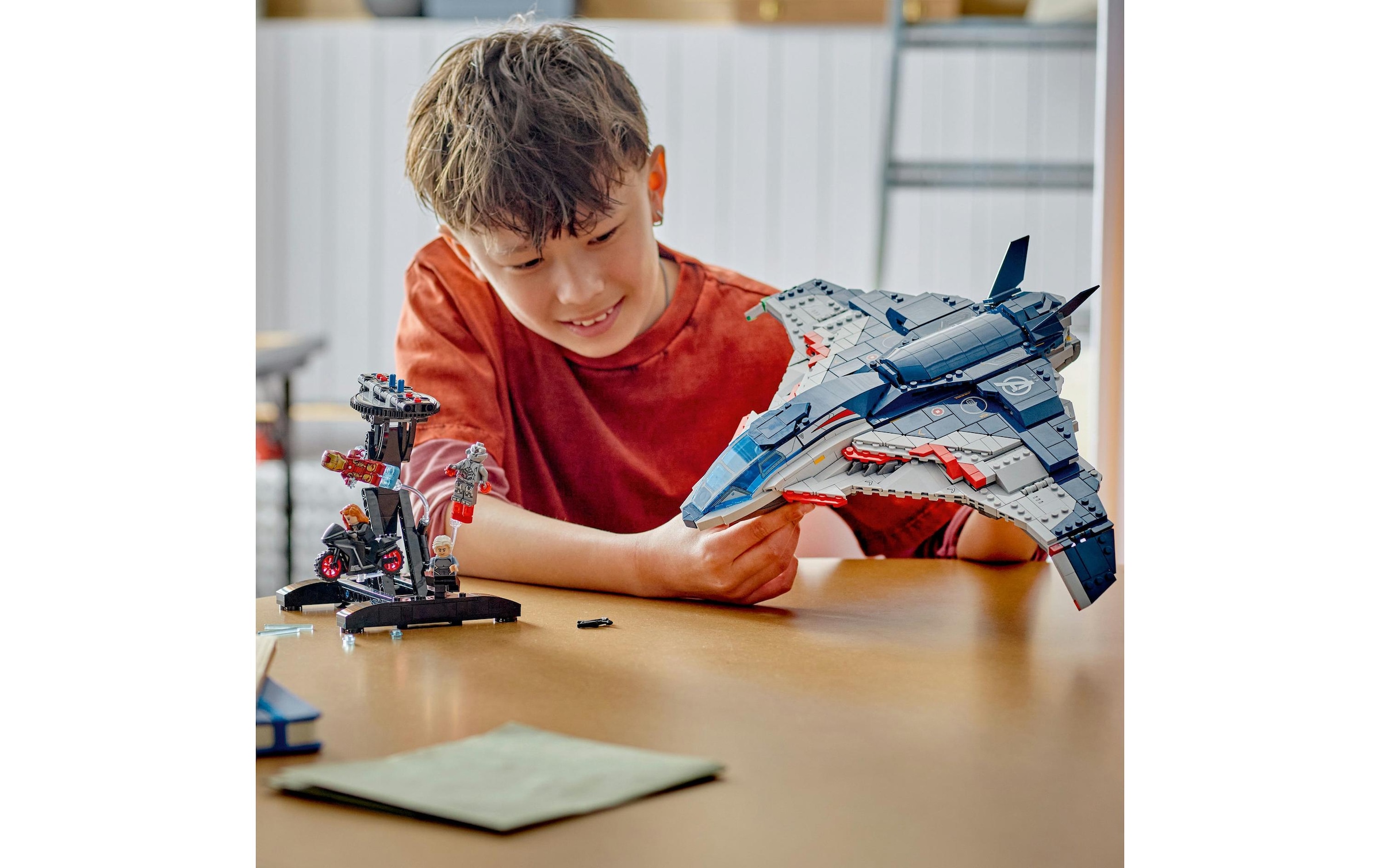 LEGO® Spielbausteine »LEGO® Marvel Avengers: Age of Ultron Quinjet 76325«