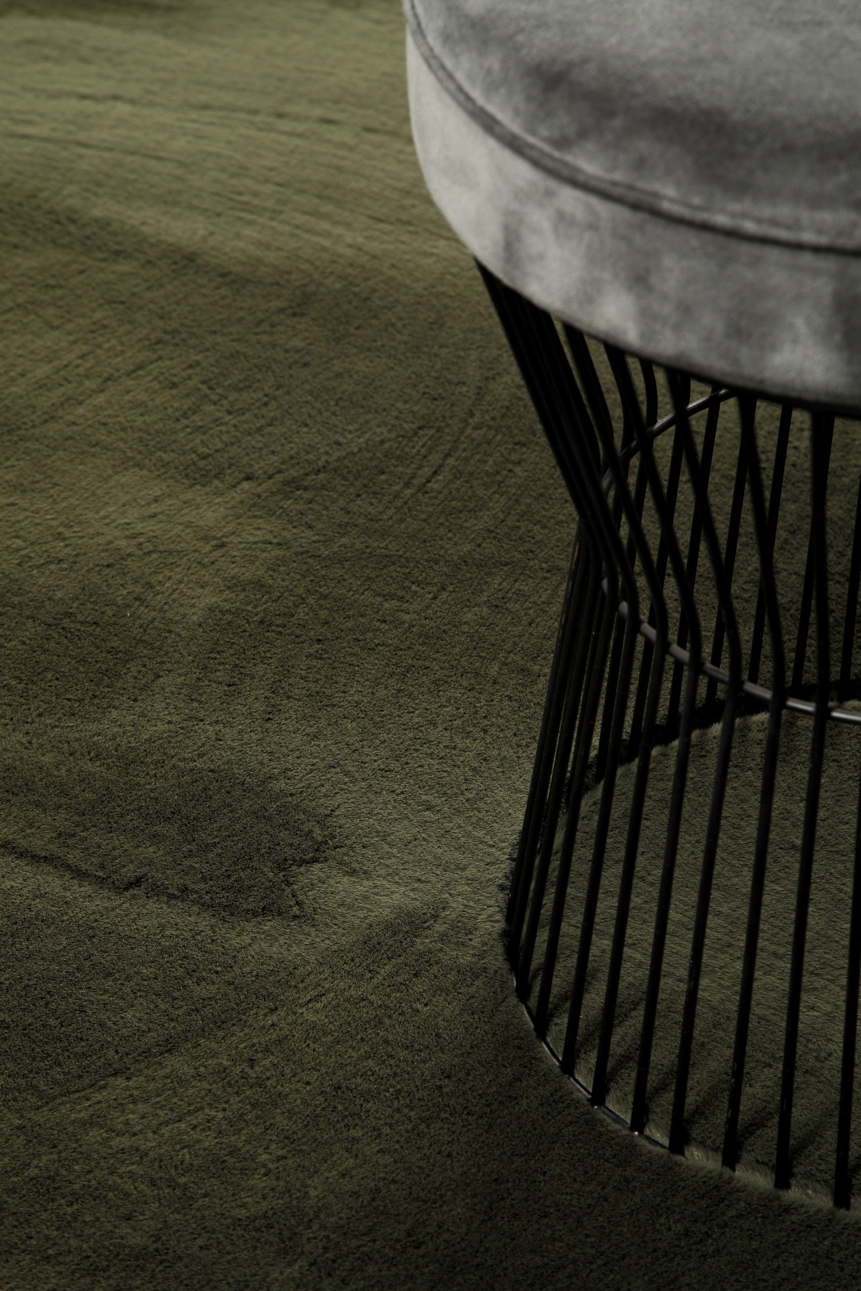 Esprit Tapis à poils longs »Alice  ESP-4377  Kunstfell« Rond 25 mm Höhe Kaninchenfell-Haptik, besonders weich und dicht, für alle Räume