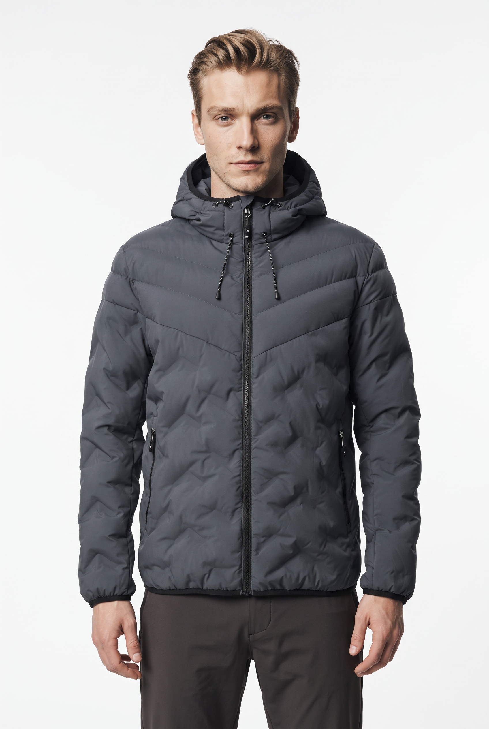 Killtec Veste matelassée »KOW 295 MN JCKT« avec capuche avec capuche réglable, coupe-vent, déperlant