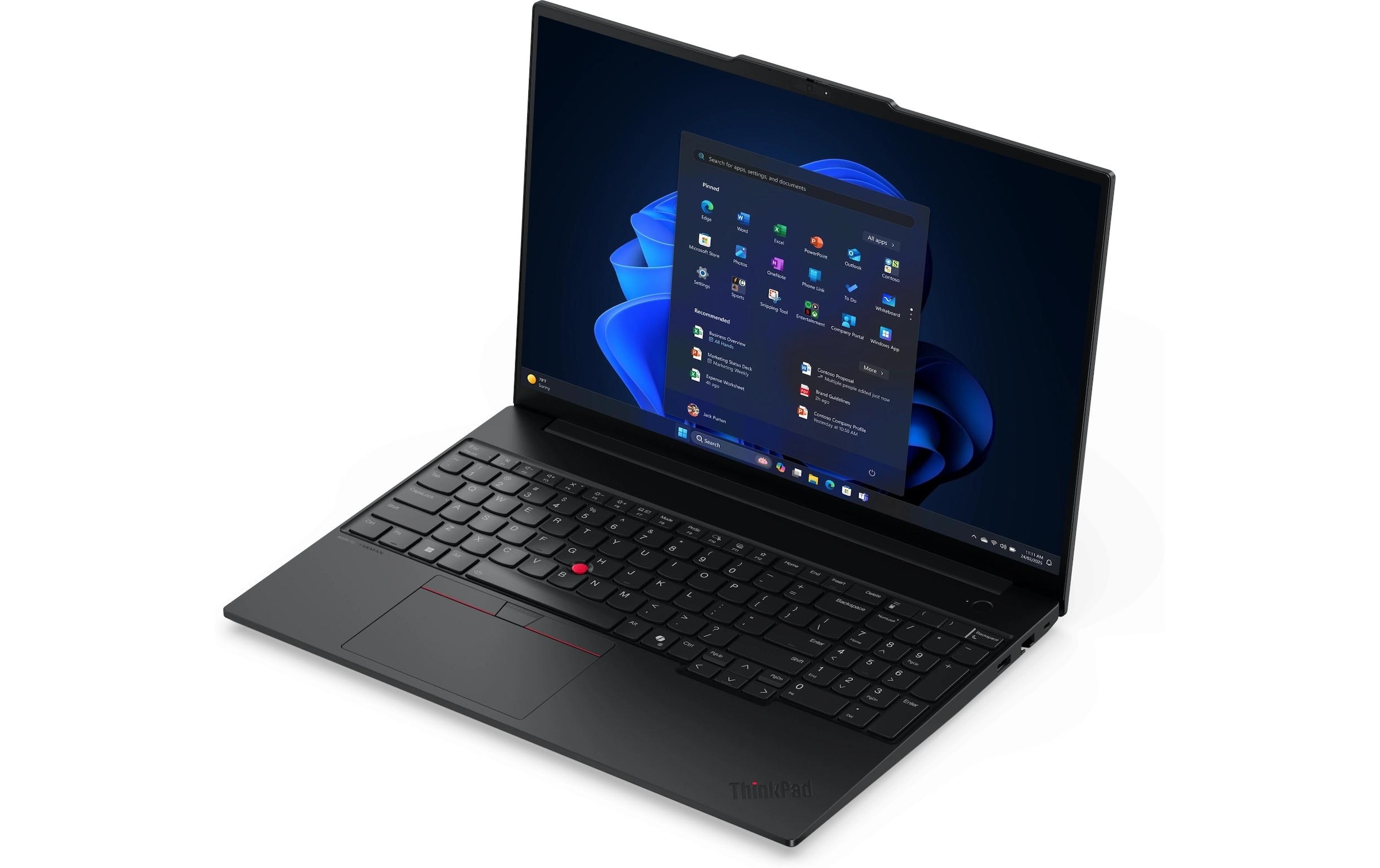 Lenovo Ordinateur portable »ThinkPad E16 Gen 3 (AMD)« / 16 ″ AMD Ryzen 7 Radeon 780M