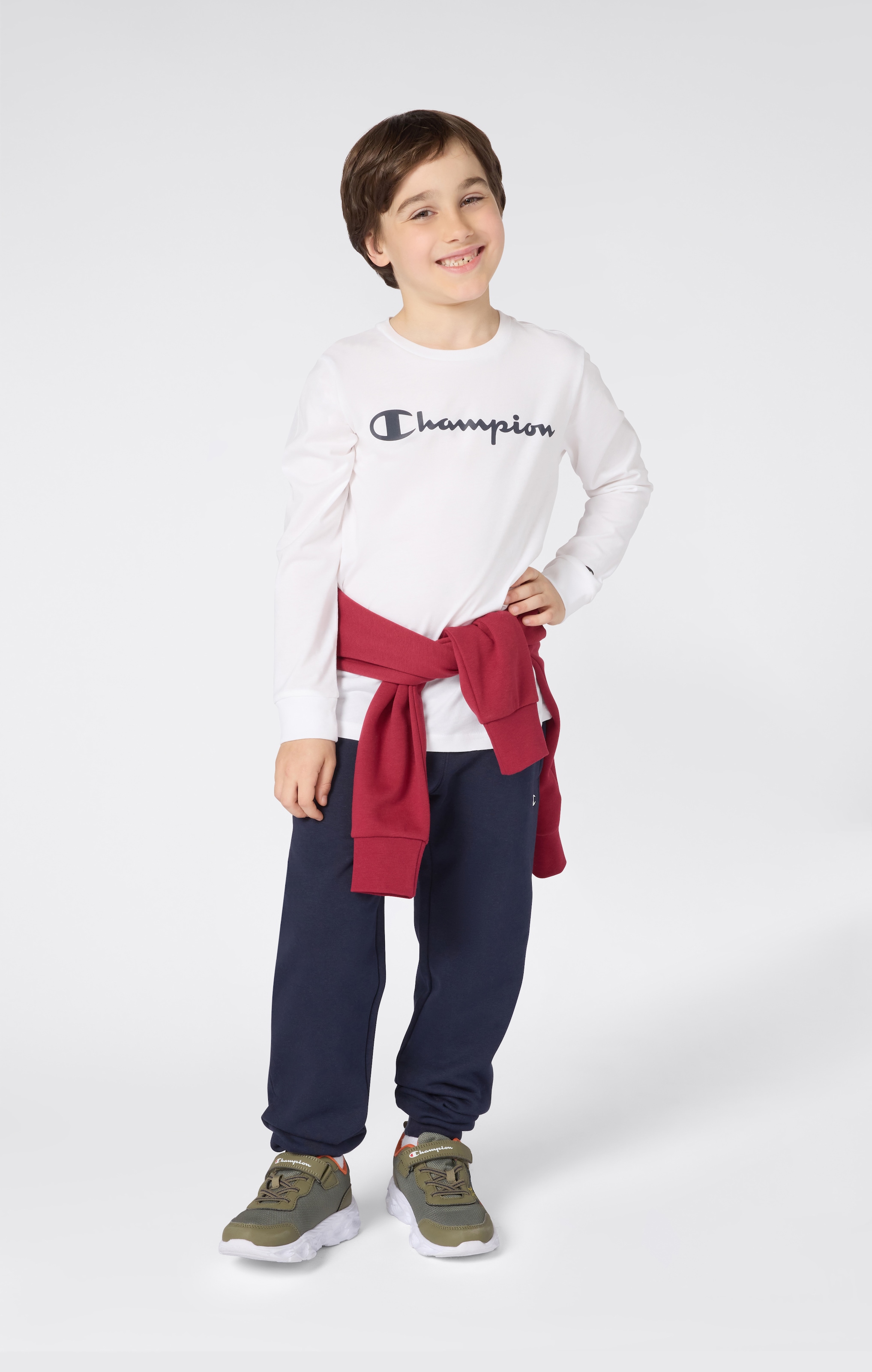 Champion T-shirt à manches longues »SPORTWEAR LONG SLEEVE Standard Fit« 1 pièces sportlicher Stil, Langarm, ohne Verschluss, für Kinder