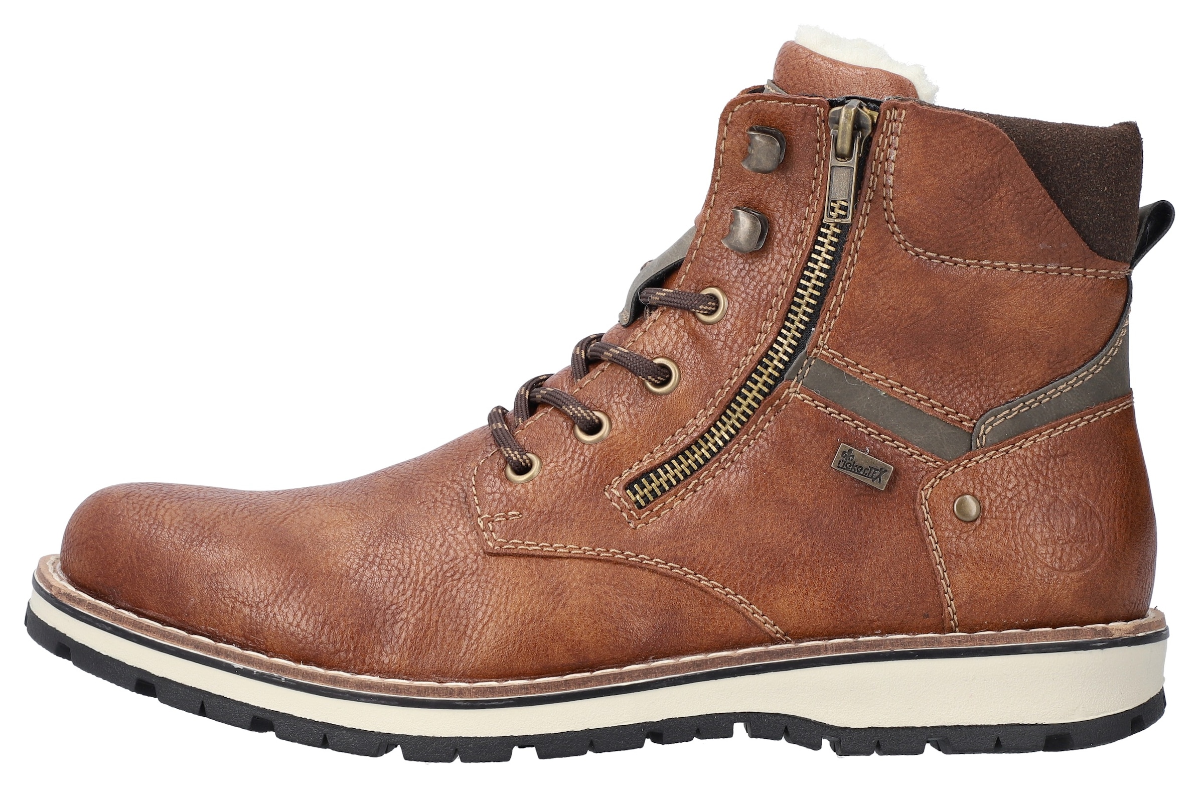 Rieker Winterboots  mit komfortabler Rieker TEX-Ausstattung, Freizeitschuh, Schnürschuh