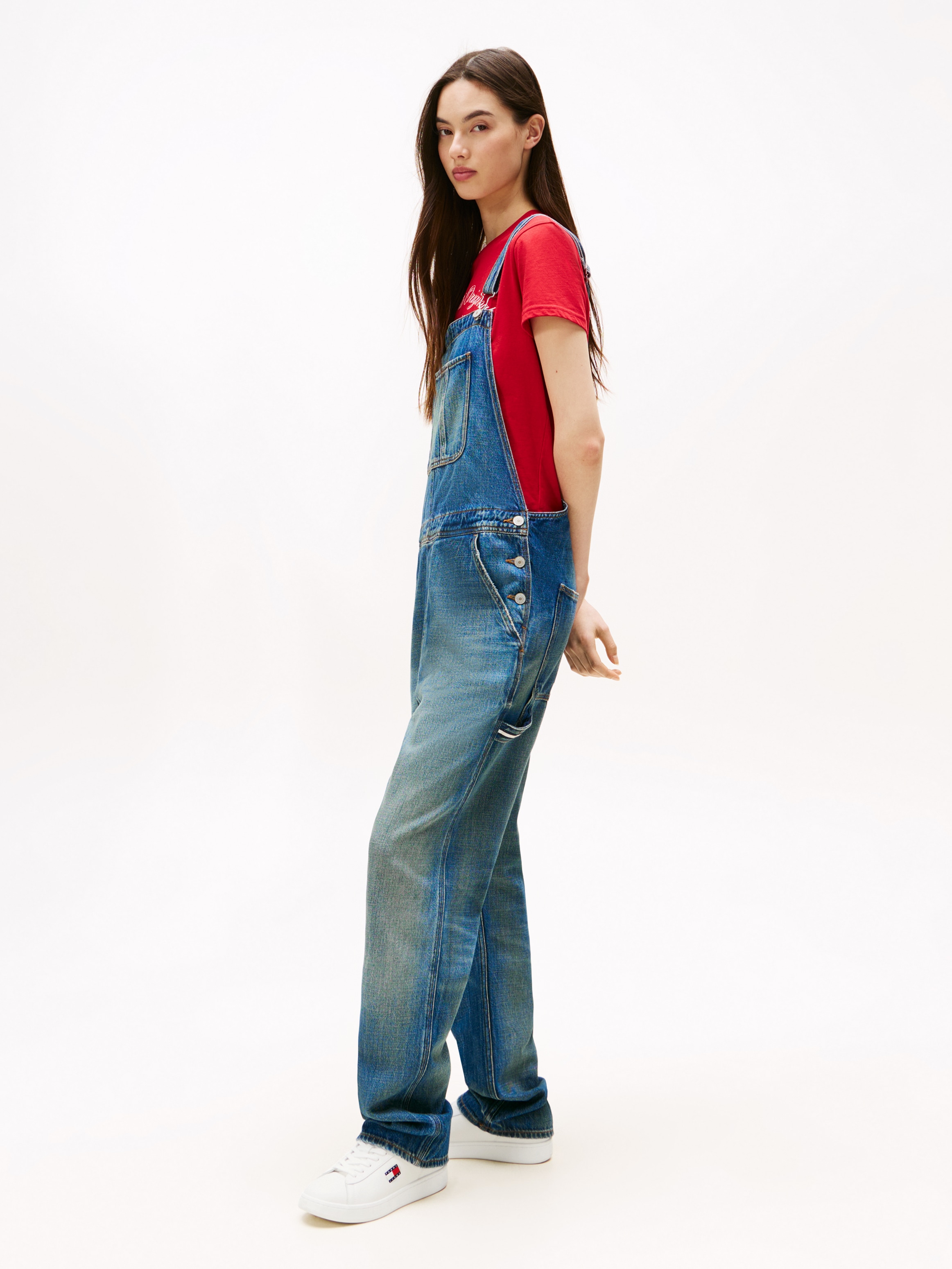 Tommy Jeans Baskets à plateforme »ARCHIVE' 98«  Freizeitschuh, Halbschuh, Schnürer mit Kontrastbesatz an der Ferse