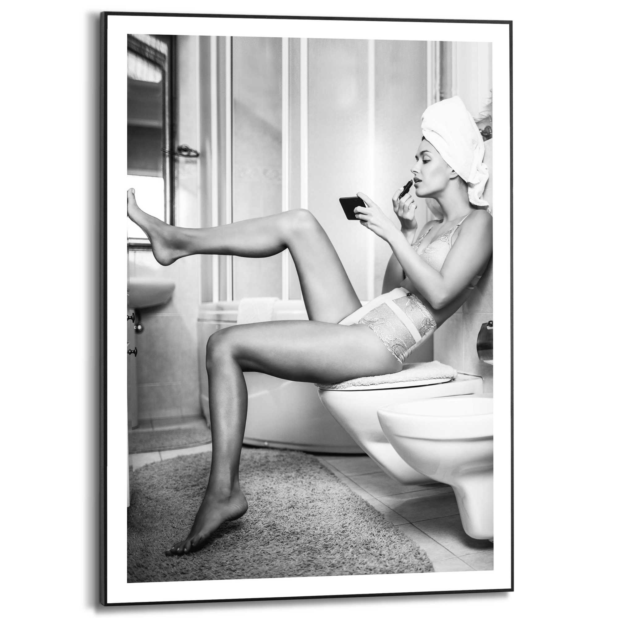 Reinders! Tableau avec cadre »Getting Dressed«