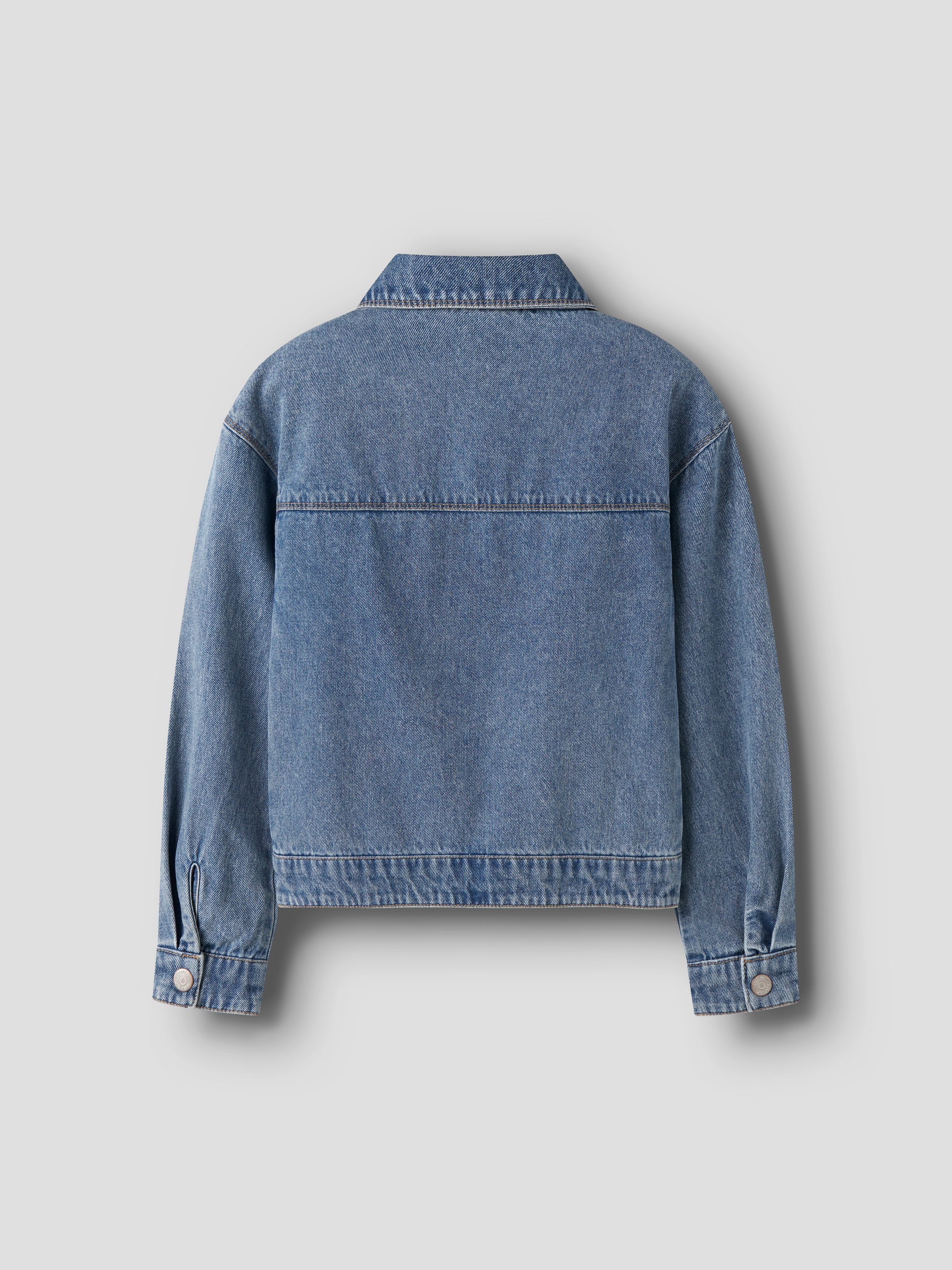 Name It Jeansjacke »NKFMILA DNM JACKET 8510-ZA NOOS« ohne Kapuze in leicht verkürzter, klassischer Form