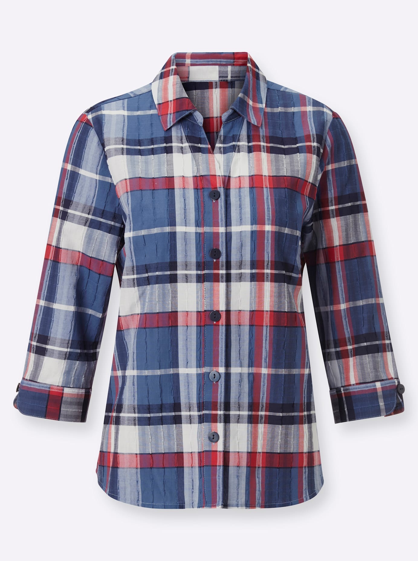 Casual Looks Blouse à carreaux