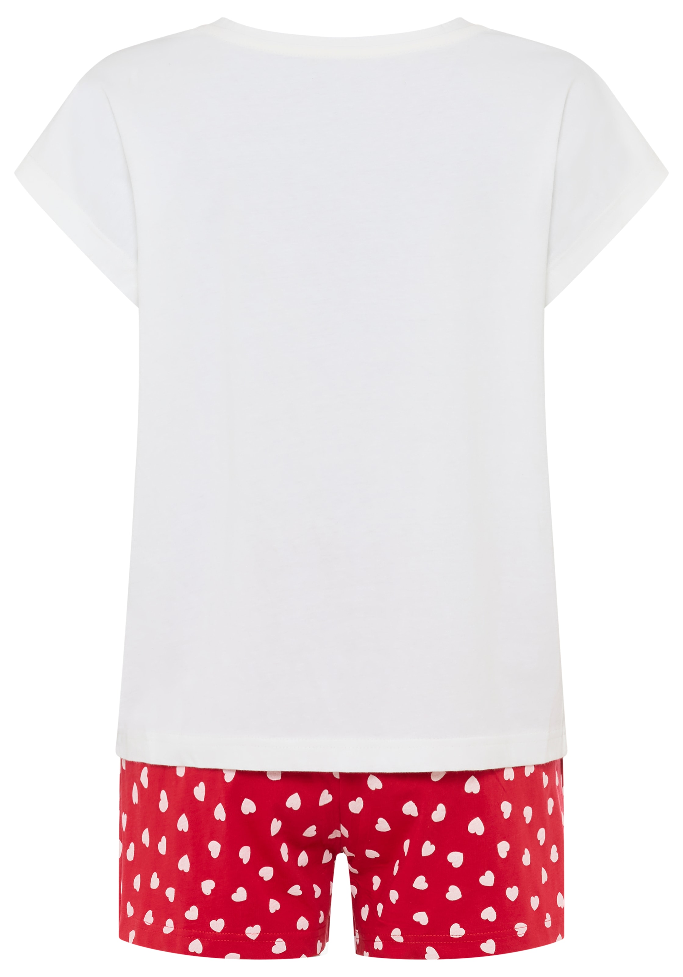 Vivance Dreams Shorty Ensemble, 2 mit süssem Herzprint auf der Brust