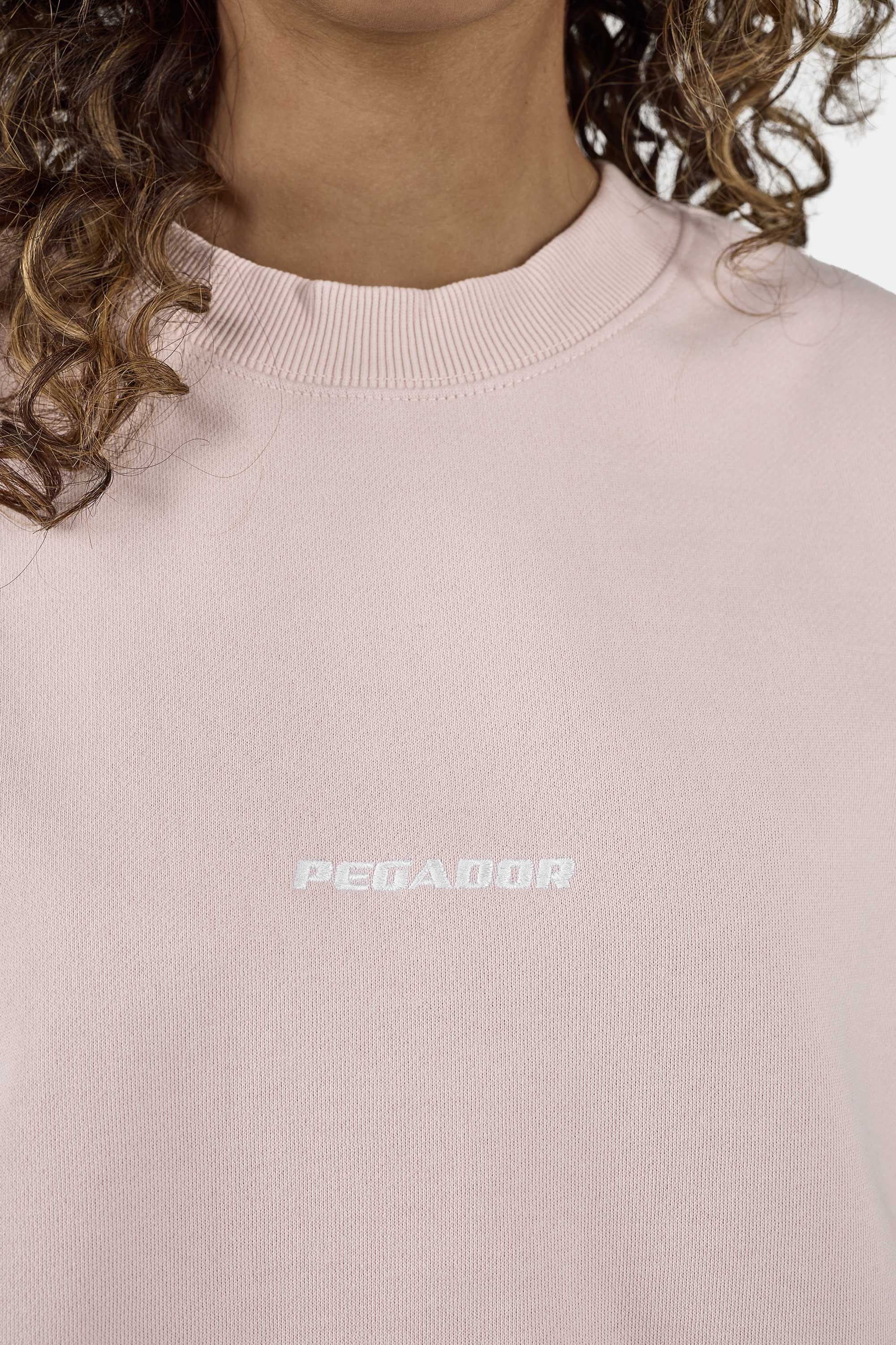 PEGADOR Sweat-shirt »Sela Oversized Sweater«, mélange de coton, oversize
