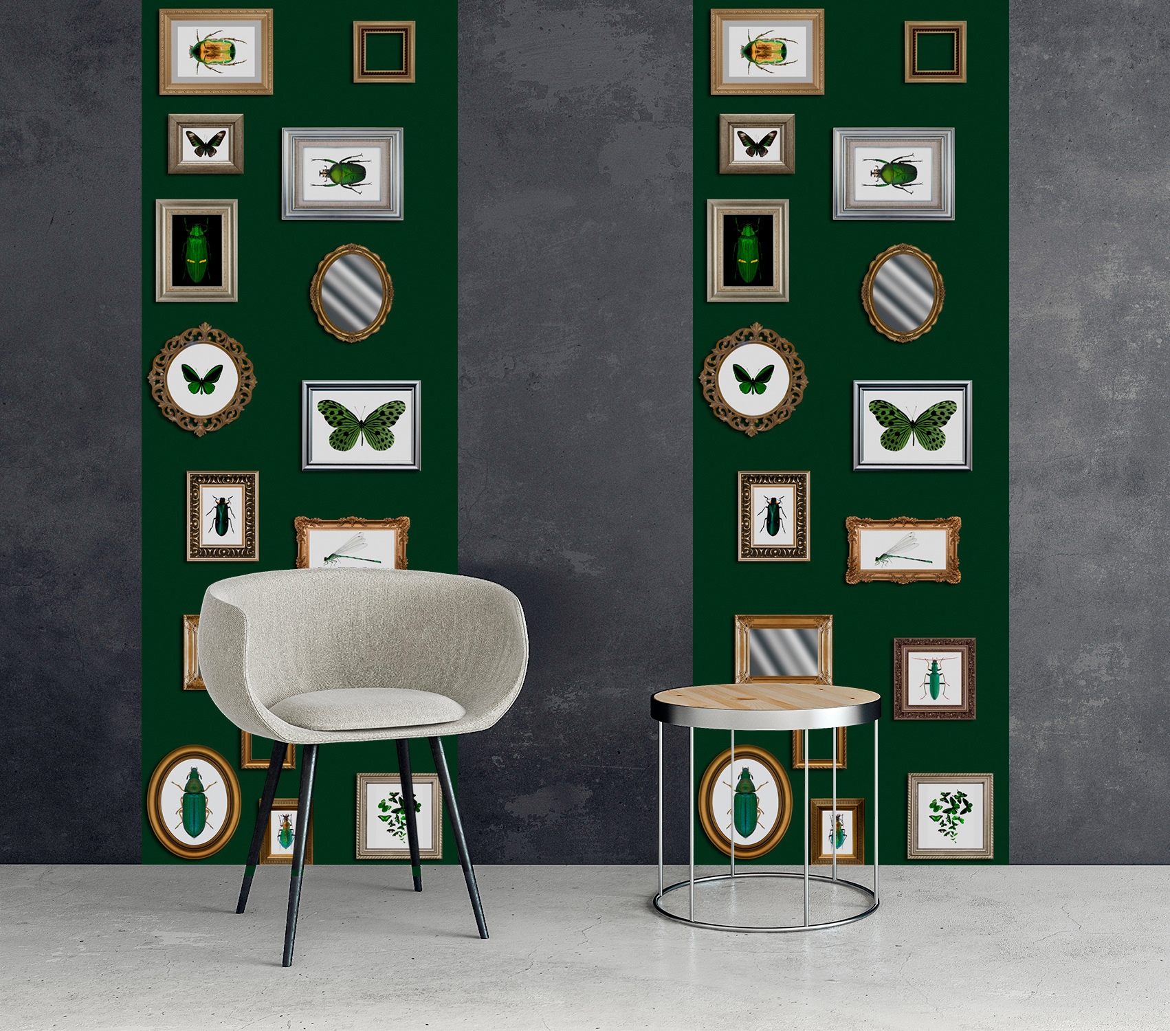 queence Vinyltapete »Kye« Fellimitat | Motiv | Reptilienprägung | bedruckt | tropisch glatt 90x250cm, selbstklebend, kinderleichte Anbringung, , Sticker