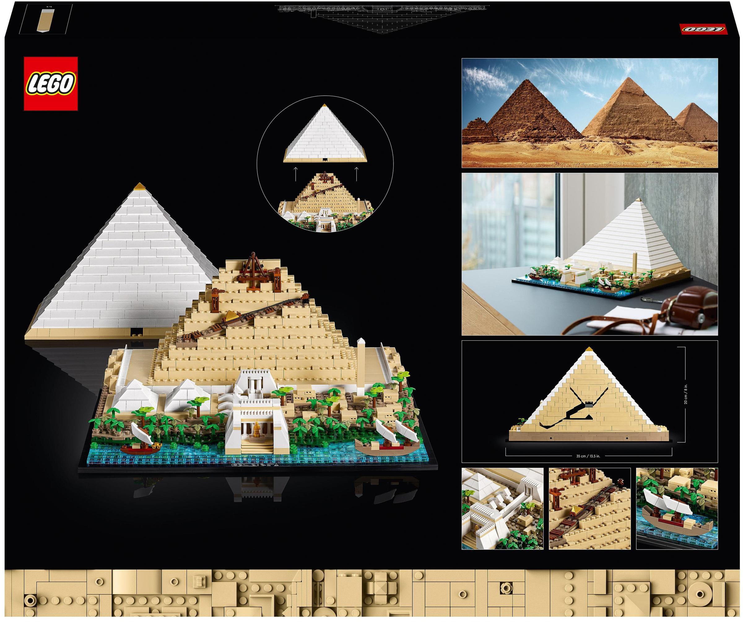 LEGO® Pions de construction »Cheops-Pyramide (21058), LEGO® Architecture« Made in Europe