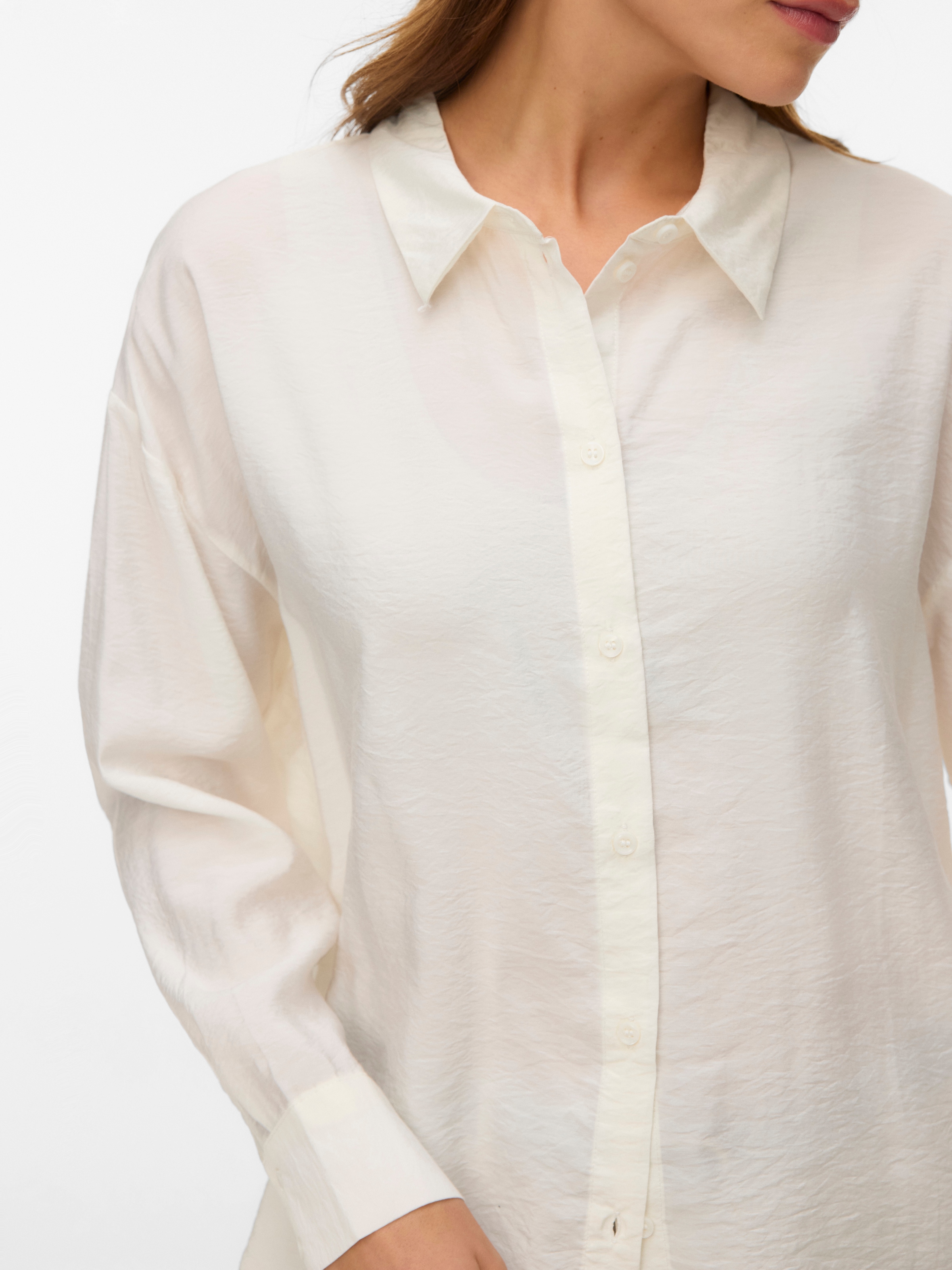 Vero Moda Blouse chemise »VMKAJA LS SHIRT WVN« avec rayures