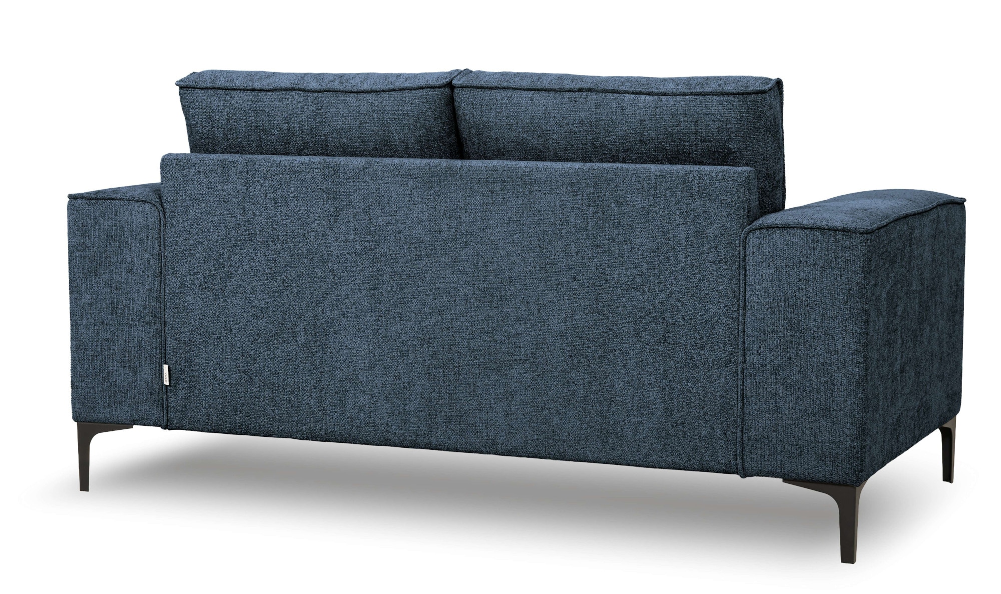GOODproduct 2-Sitzer »Kompaktsofa Oland mit modernem Chenille-Bezug« 164 cm, Wellenunterfederung, Skandi-Design, Metallfüsse