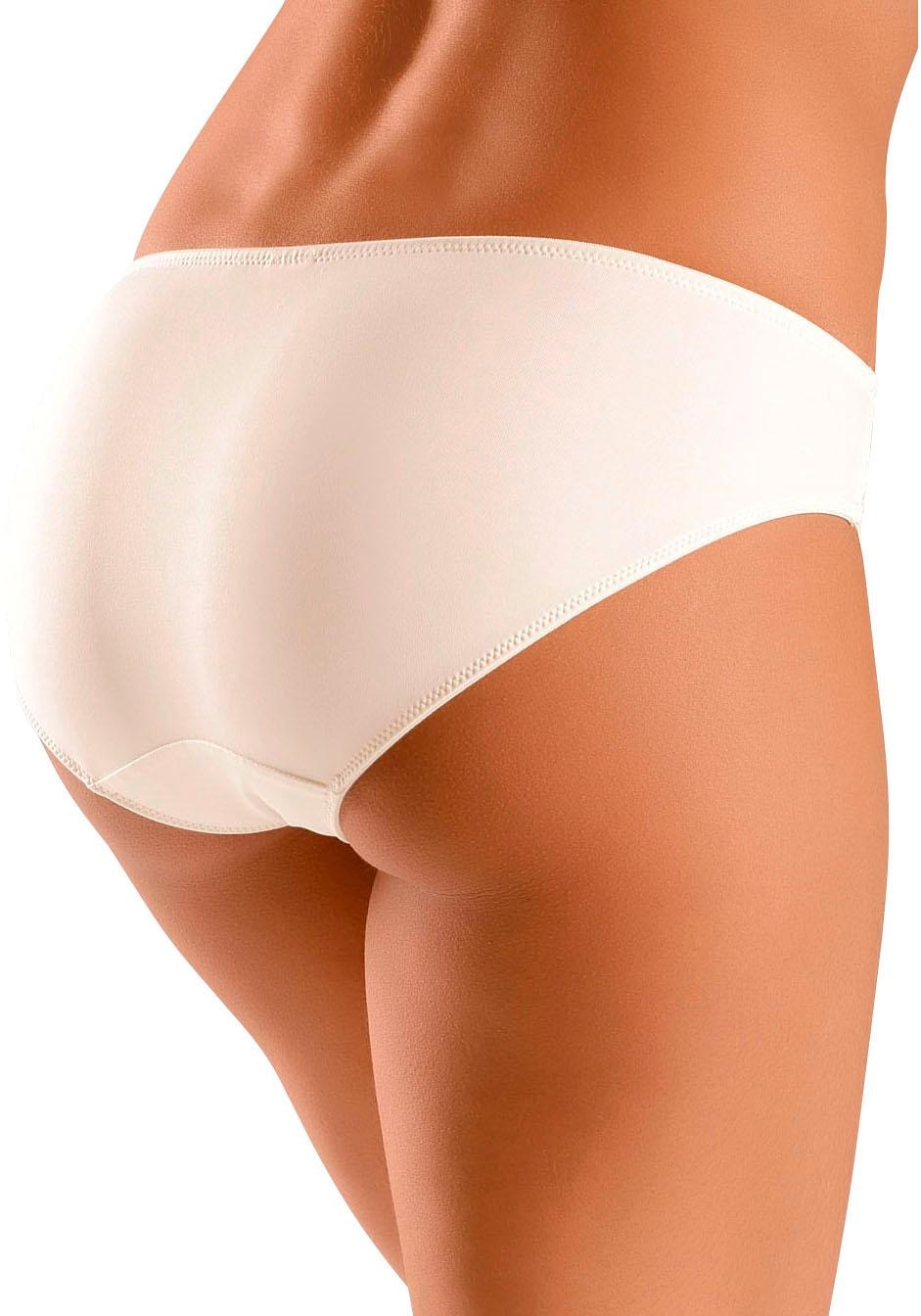 petite fleur Slip 3 cuis mit leicht transparenter Jacquardspitze an den Seiten