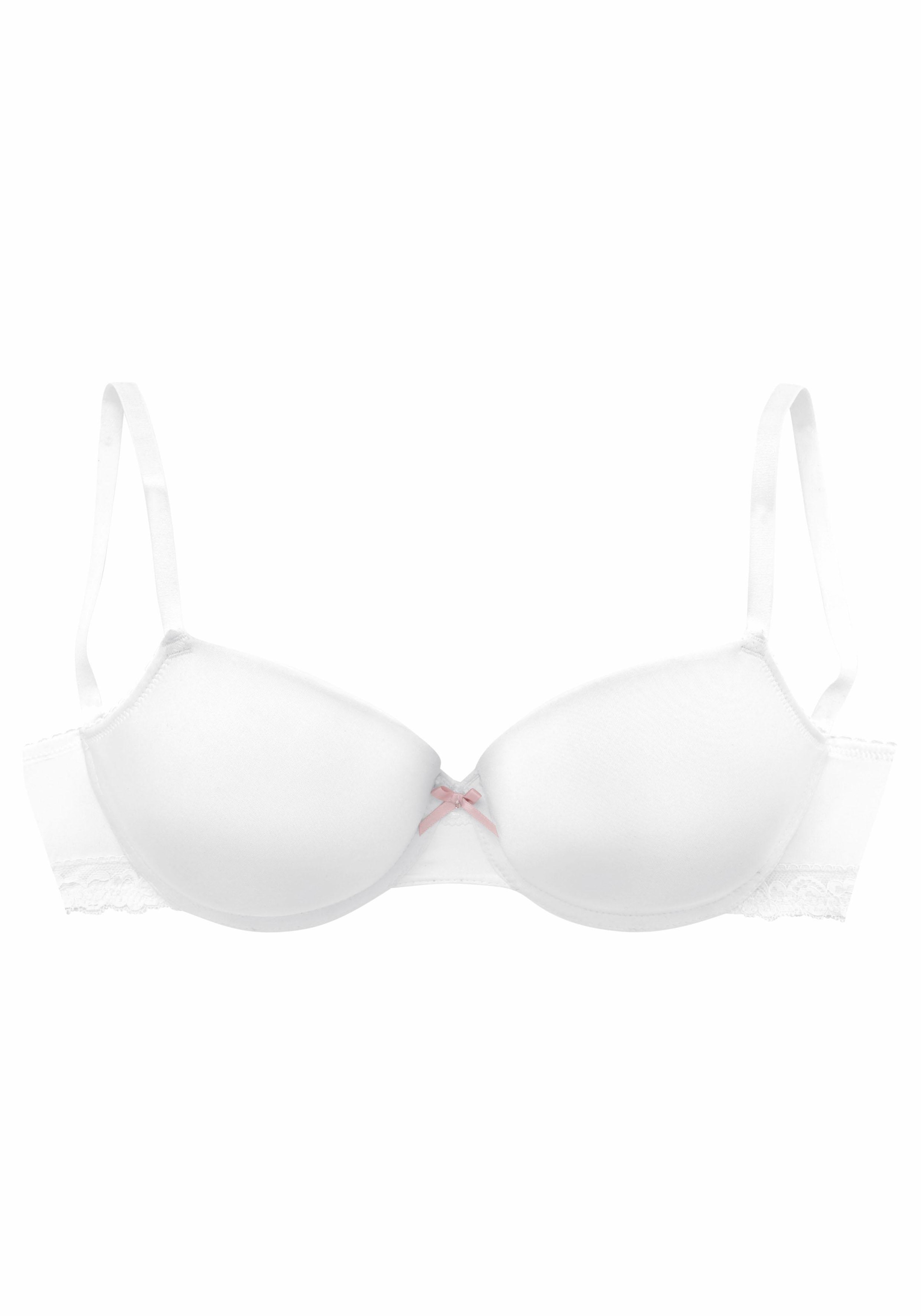 s.Oliver Soutiens-gorge moulés »Everyday Fashion« mit Bügel und dezentem Spitzenband