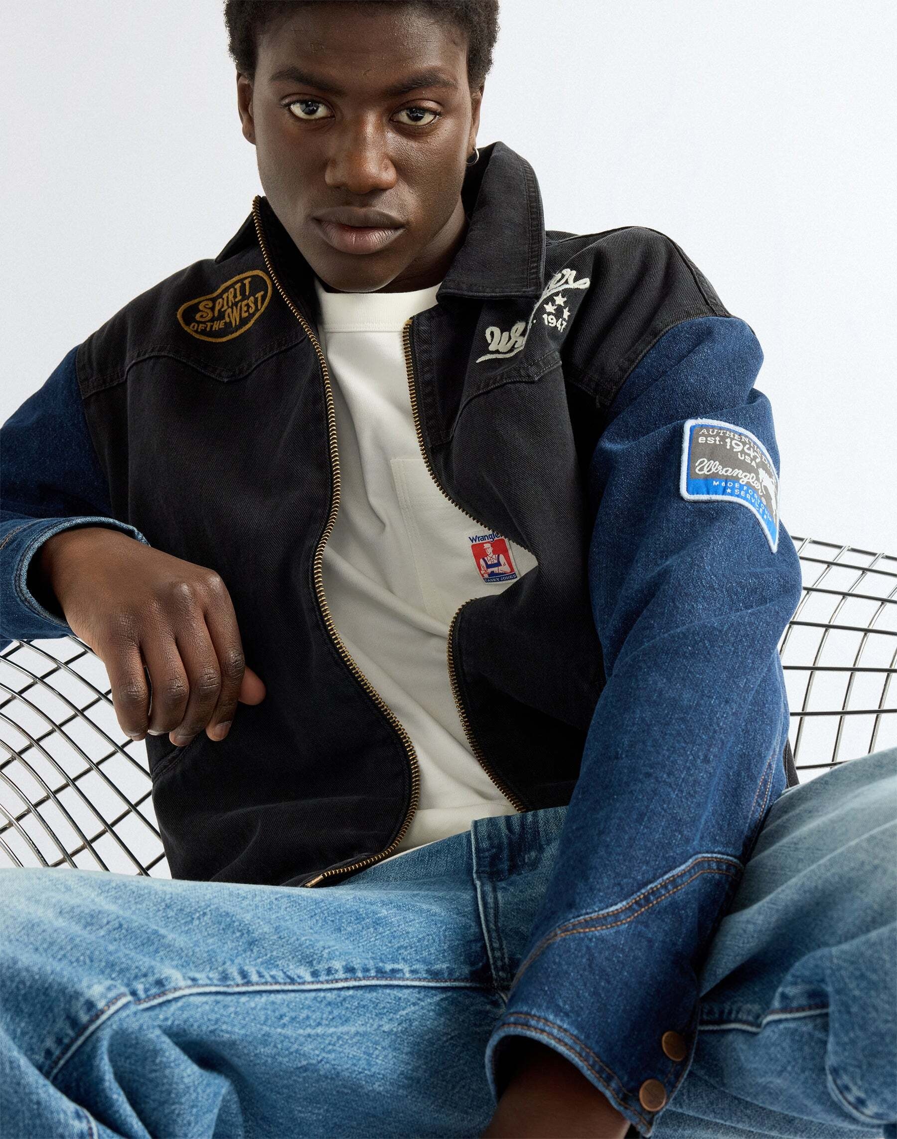 Wrangler Jeansjacke »WRANGLER Jeansjacke Trailrider«