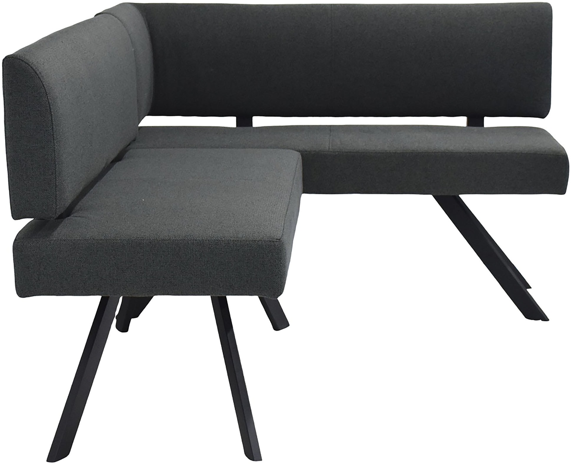 byLIVING Eckbank »TORONTO« Webstoff, bis 160 kg, Taschenfederkern, 4-Fussgestell, 3 Sitzplätze