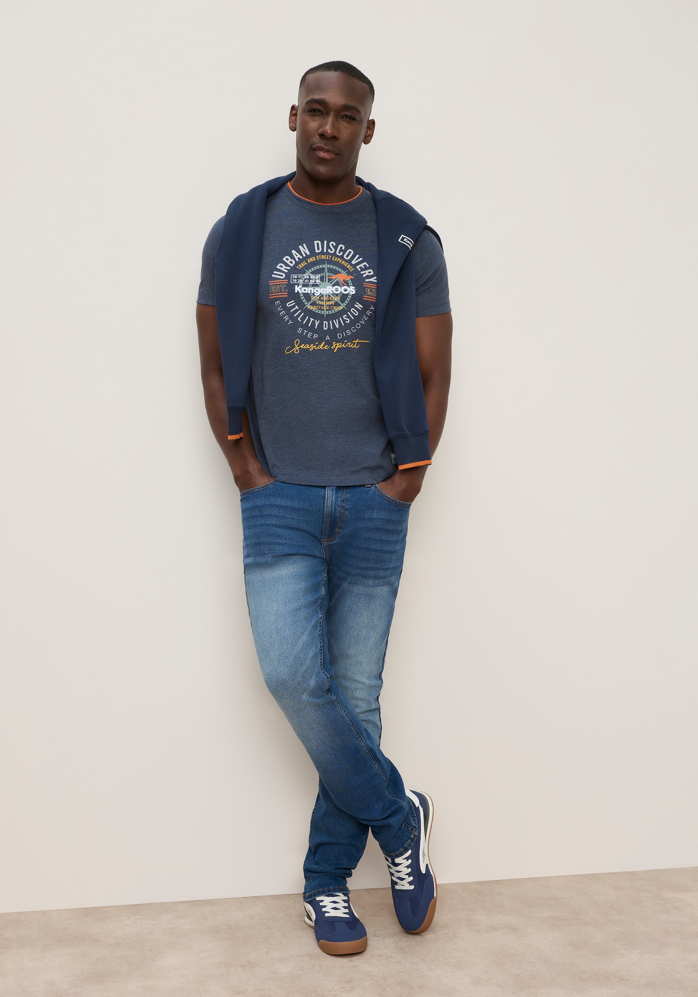 KangaROOS T-shirt avec encolure ronde
