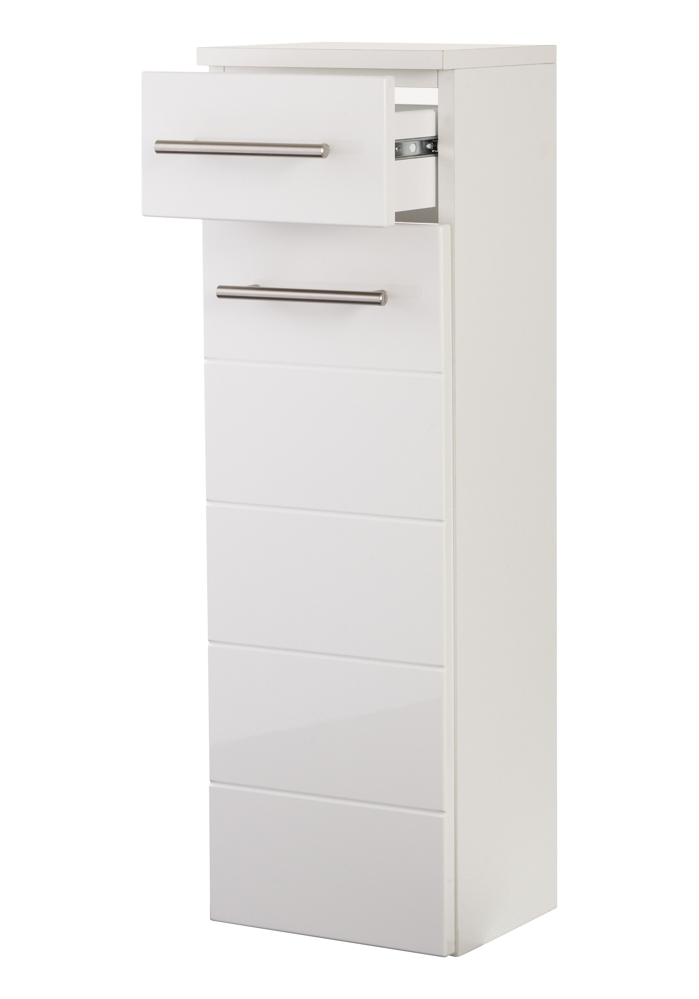 welltime Unterschrank »Porto« Breite 25 cm, mit hochglänzenden Fronten