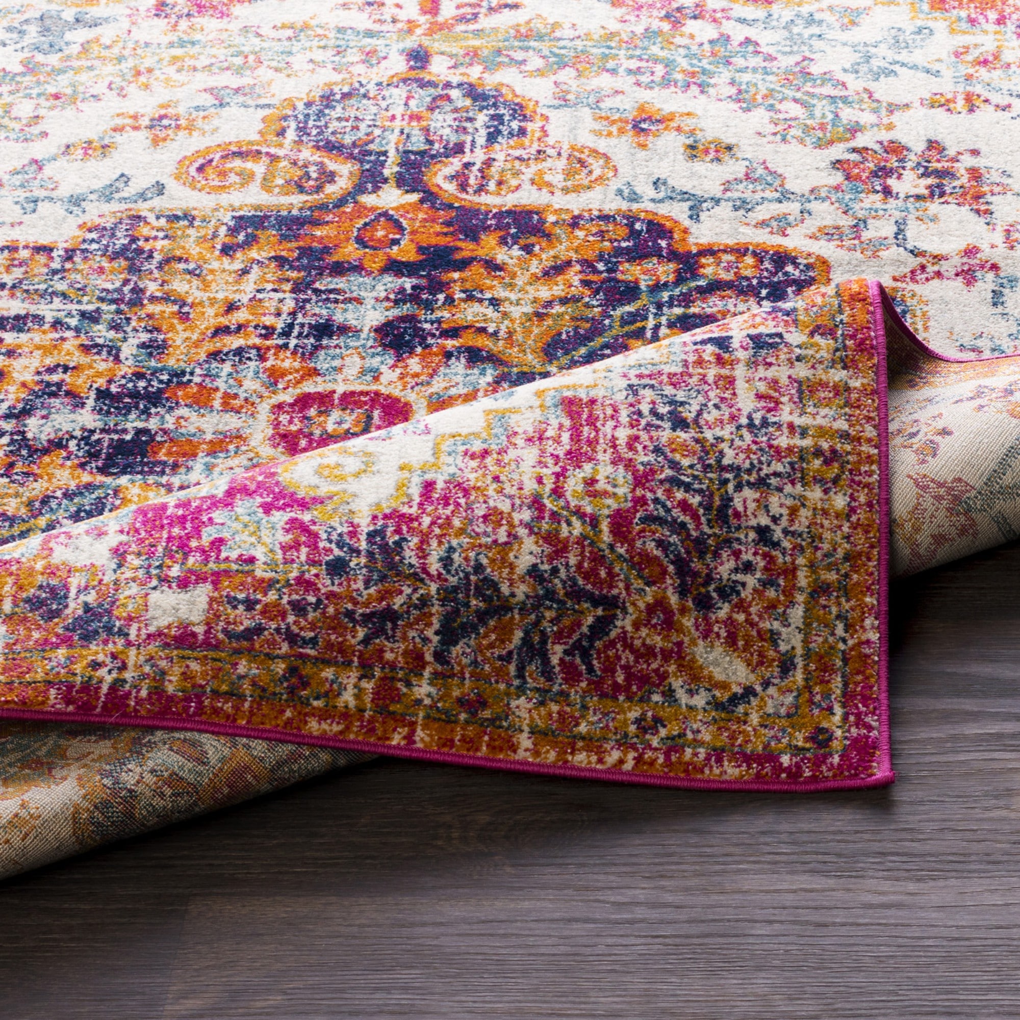 Livabliss Tapis »MUNICH« Rectangulaire 11,43 mm Höhe Tapis oriental vintage style bohème
