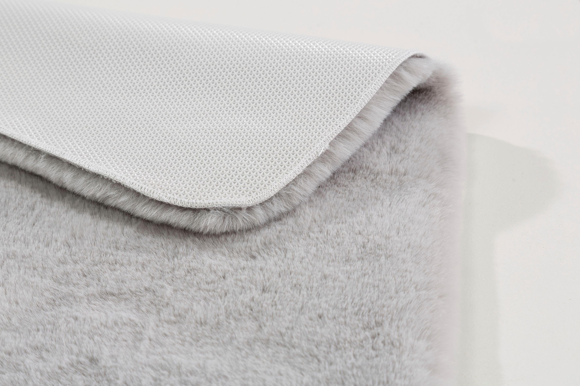 SCHÖNER WOHNEN-Kollektion Tapis de bain »Bali« Höhe 29 mm revêtement antidérapant compatible chauffage au sol Aspect peau, douillet, tapis de salle de bain, lavable