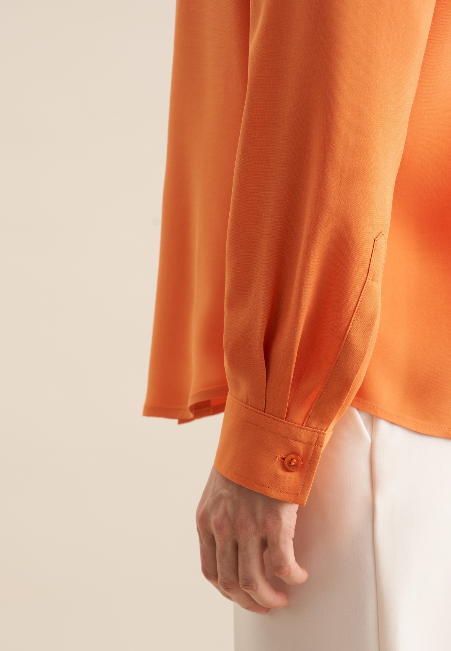 seidensticker Blouse chemise 1/1 Kragen Uni