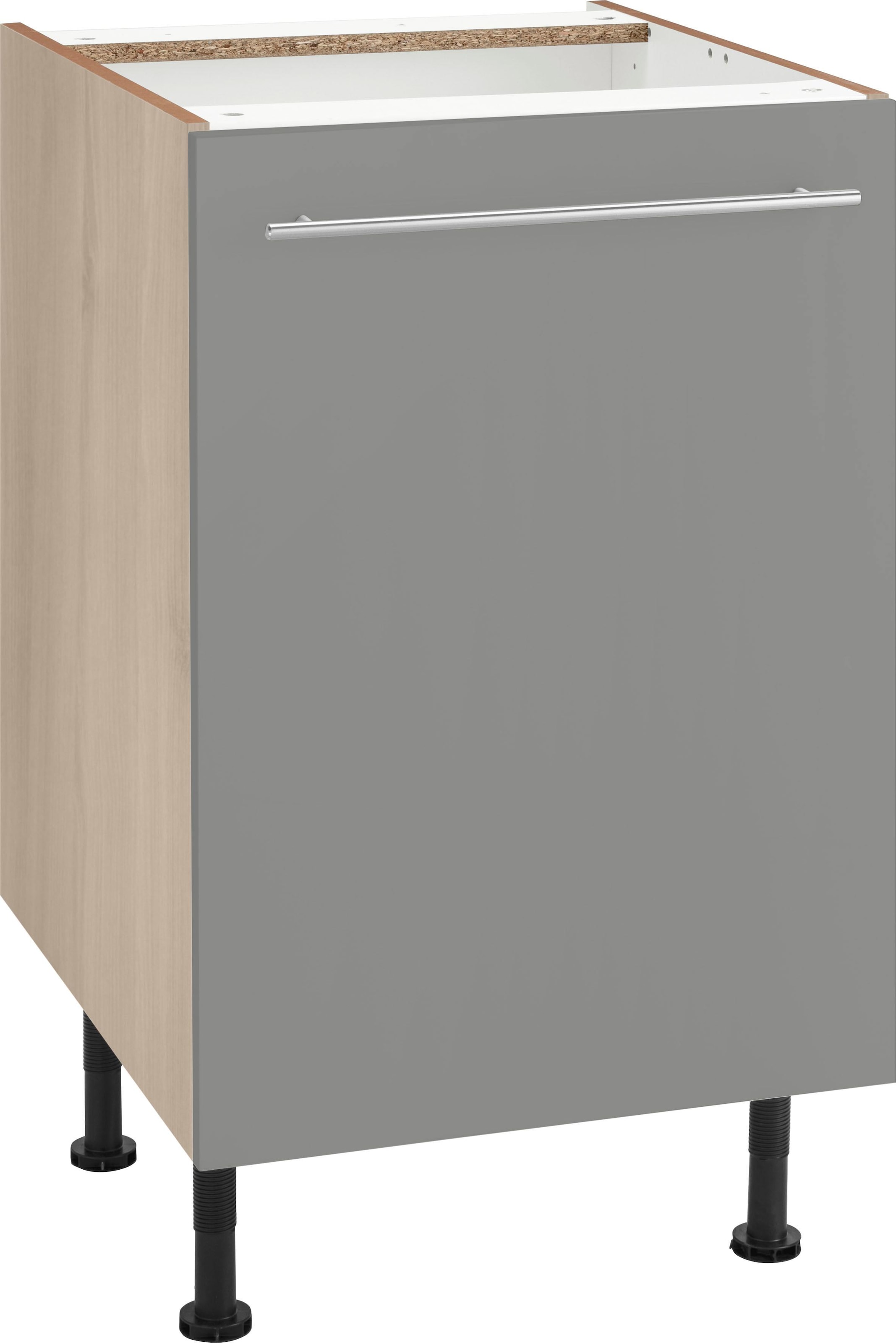 OPTIFIT Unterschrank »Bern« 50 cm breit, mit 1 Tür mit höhenverstellbaren Füssen, mit Metallgriff