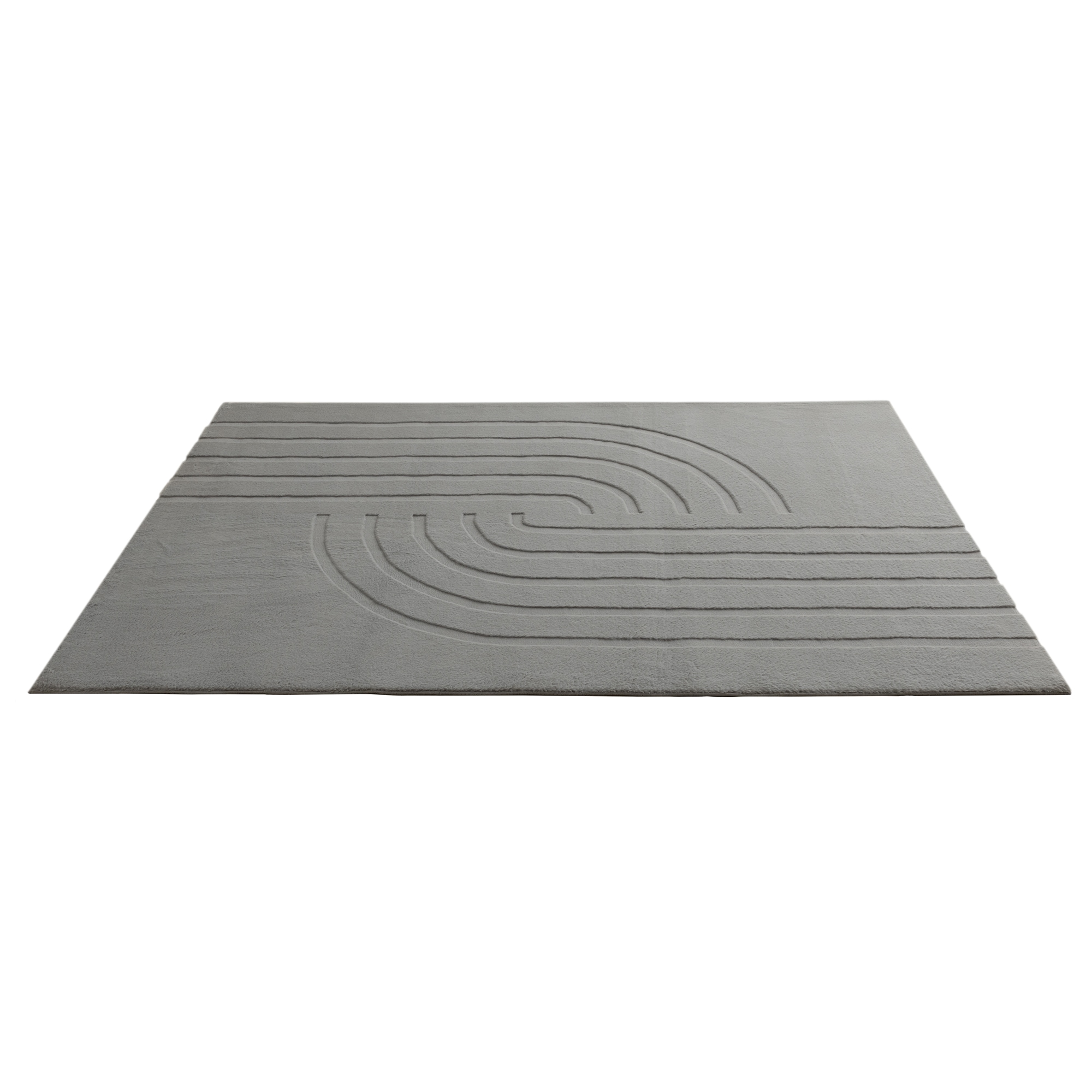 Obsession Tapis »Zen Deluxe 700« Rectangulaire 22 mm Höhe couleurs unies, design moderne, effet haut-bas, salon