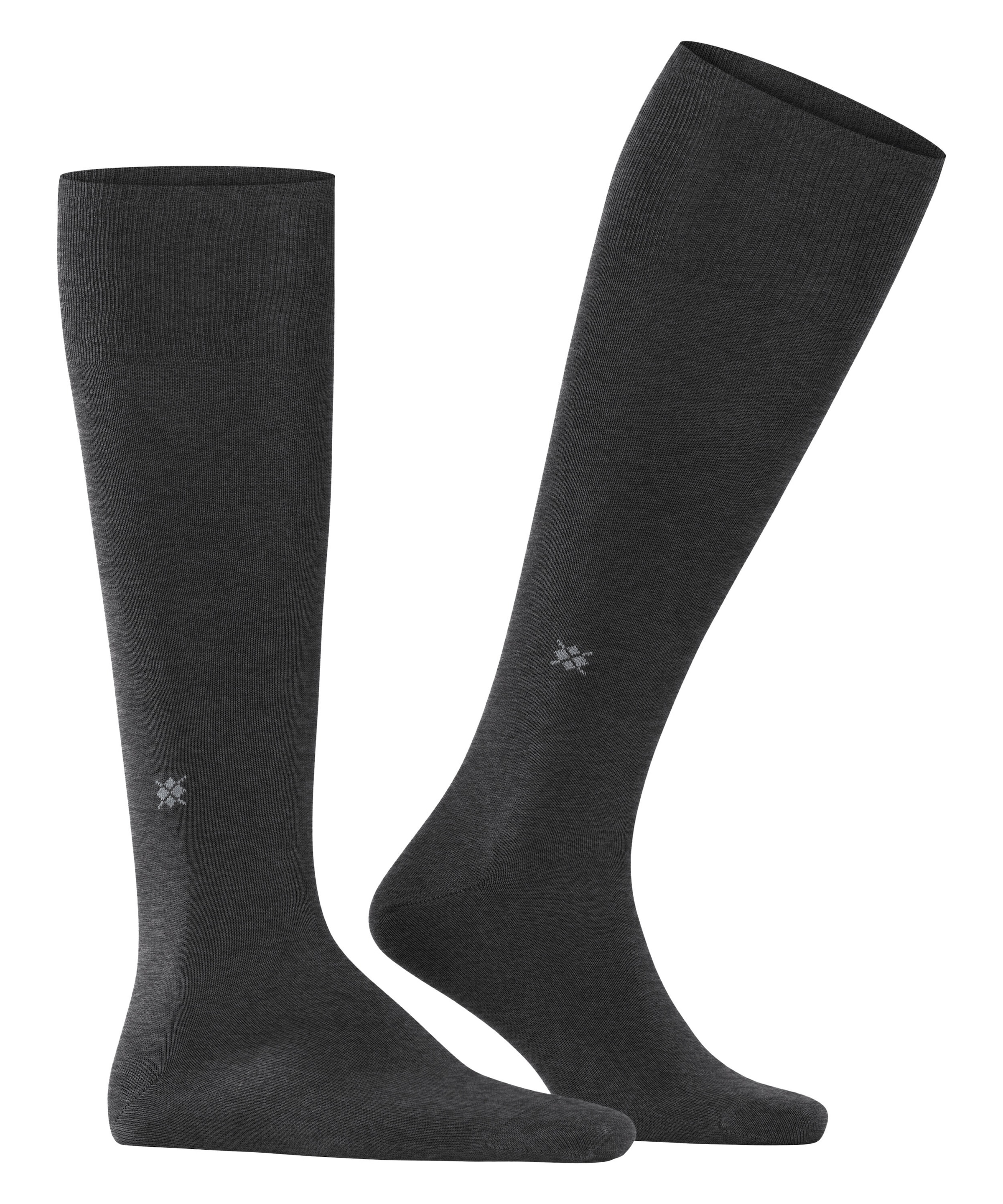 Burlington Mi-bas »Dublin« Taille unique 40-46, uni, logo tricoté