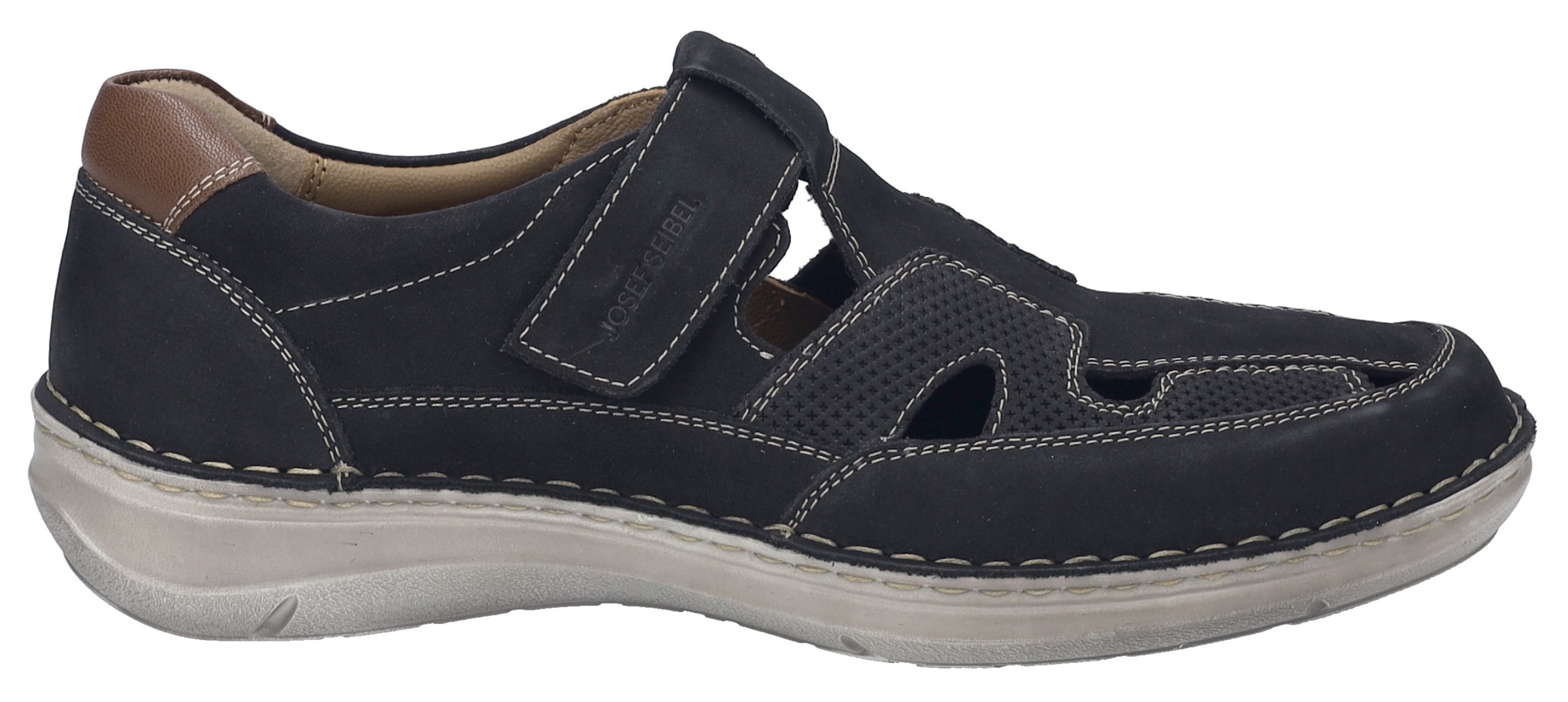 Josef Seibel Chaussures à scratch »New Anvers 81«  , Bäckersandale, Komfortschuh, Halbschuh in Weite K (sehr weit)