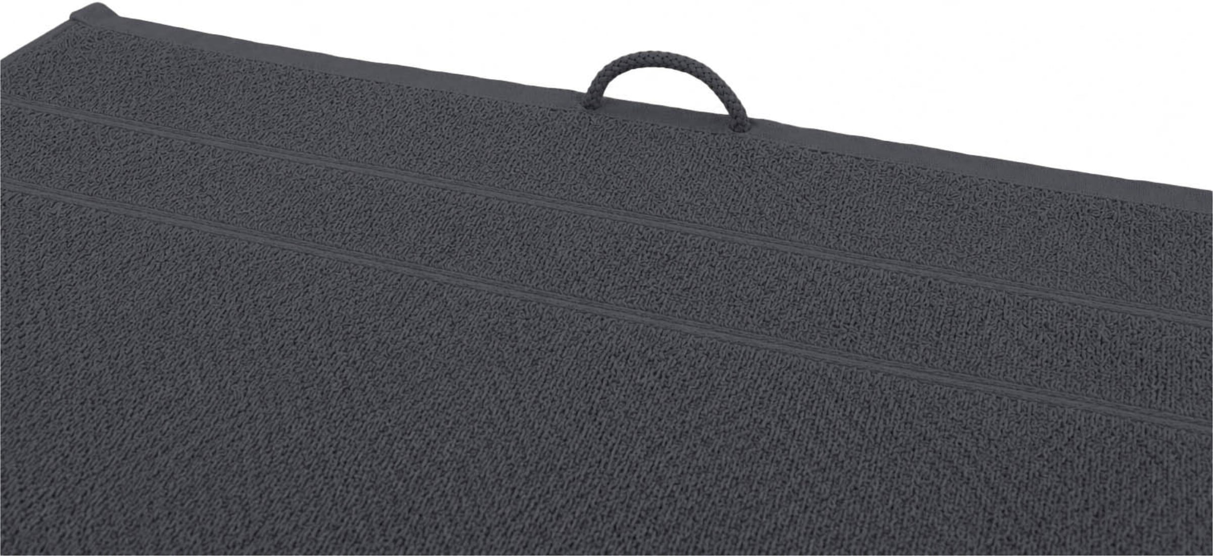GOODproduct Set de serviettes »Inga, 3 Qualitäten, Duschtücher, Handtücher, Gästetücher, Seiftücher« 10 Frottee en feutre Serviettes avec bordure fine, 100% coton
