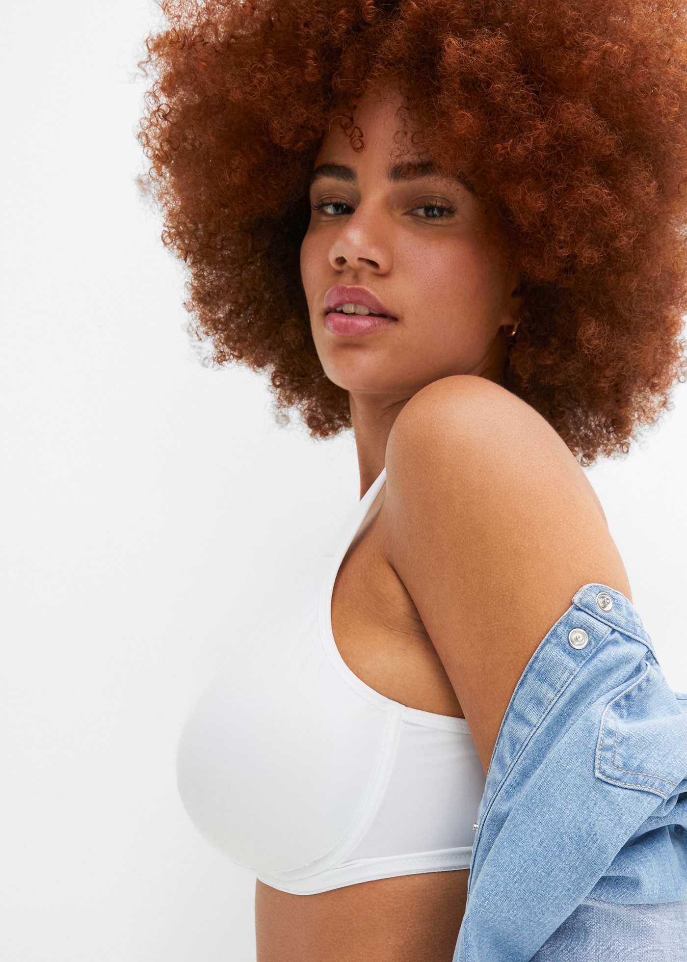 bonprix Soutien-gorge minimisant »Minimizer-BH mit gepolsterten Trägern« mit gepolsterten Trägern, nahtlos vorgeformte Cups