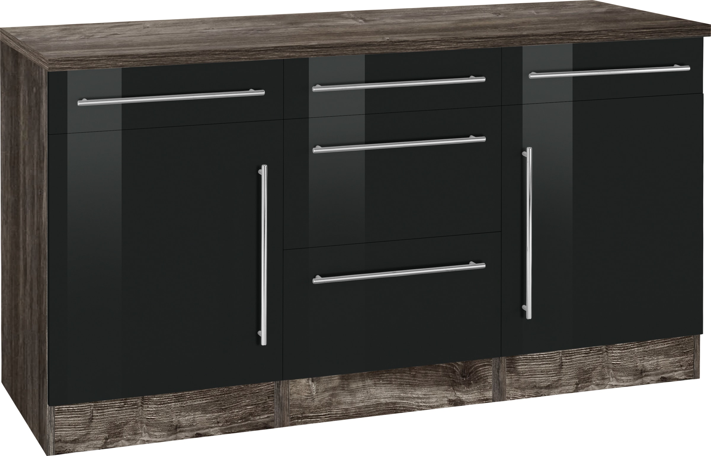 KOCHSTATION Armoire basse »KS-Samos« largeur 150 cm
