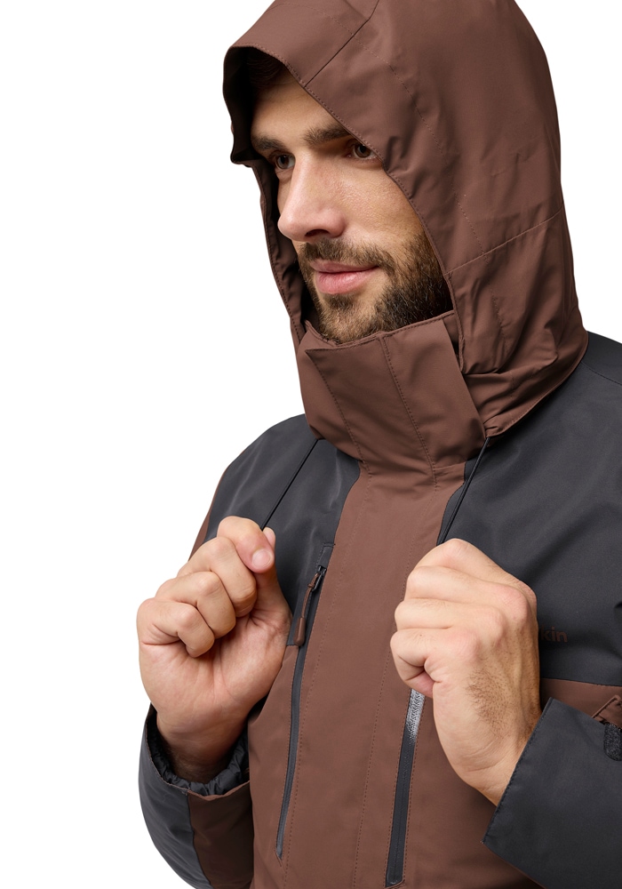 Jack Wolfskin 3-in-1-Funktionsjacke »JASPER 3IN1 JKT M« mit Kapuze 3in1, wasserdicht, Übergangsjacke