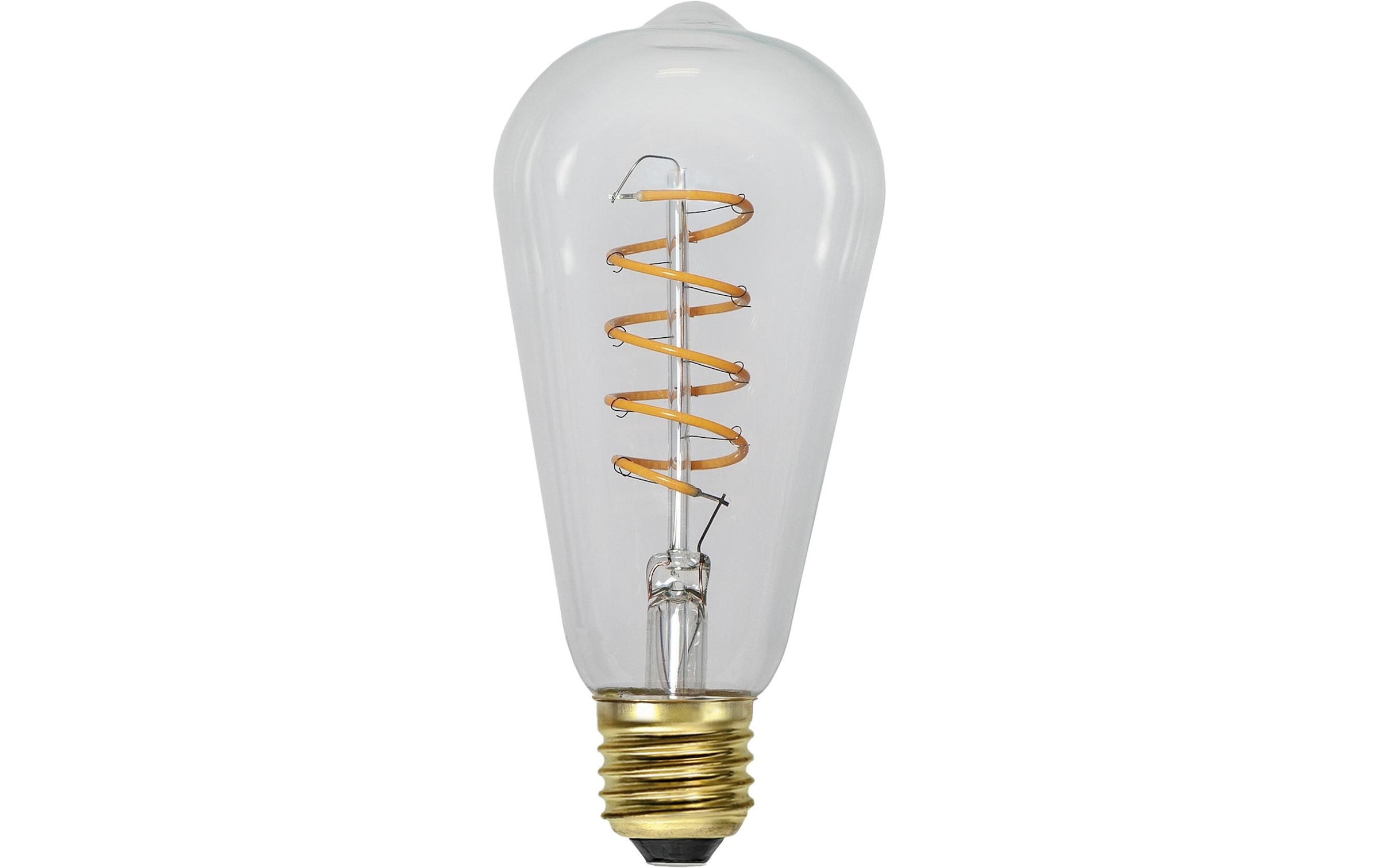   Ampoules LED »LED Leuchtmittel, E27 ST64 Decoled Spiral Clear 3-step« blanc chaud