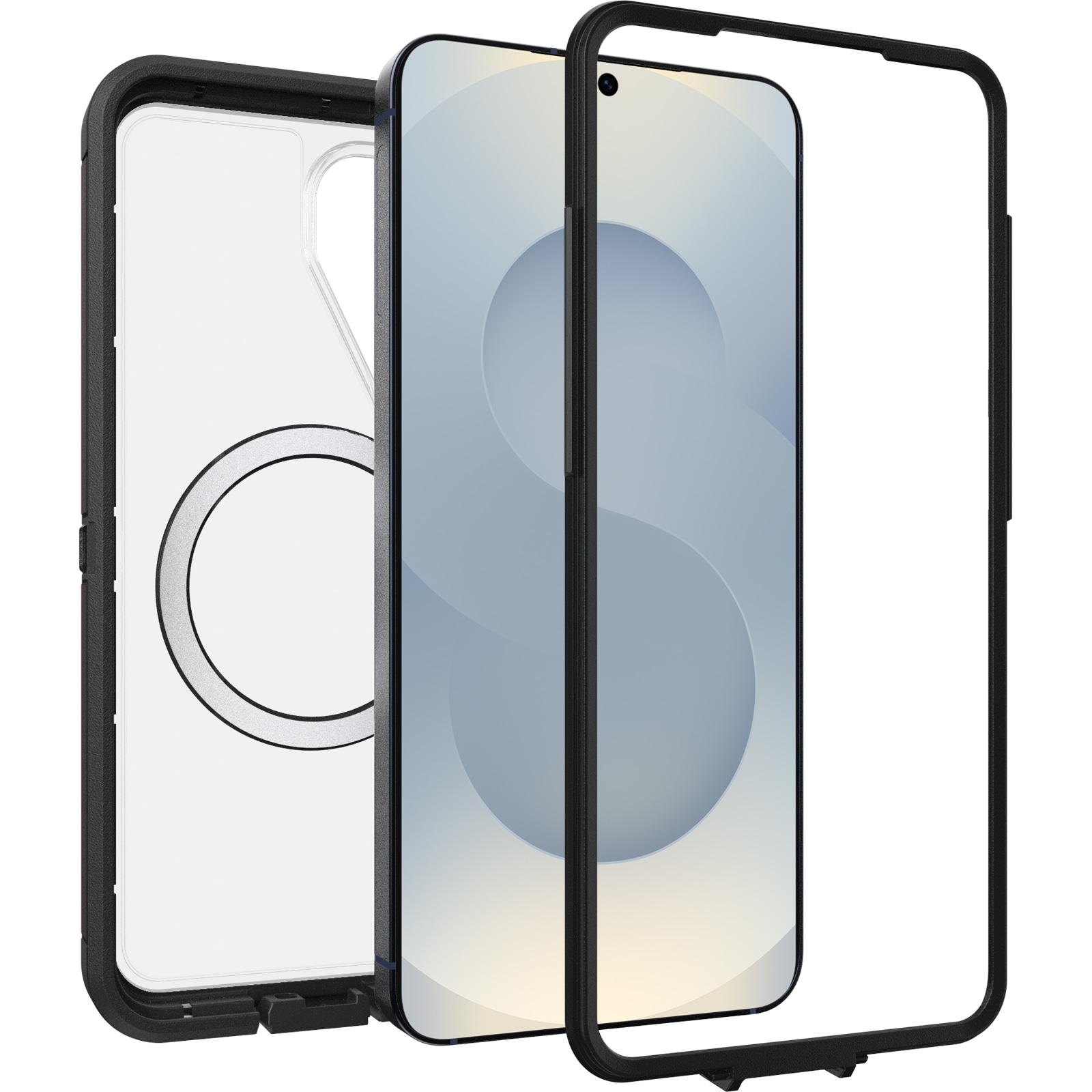 Otterbox Handyhülle »Defender Series Pro XT Clear für Samsung Galaxy S26« Samsung Galaxy S26 Backcover, Schutzhülle, Handyschutzhülle, Case, Schutzcase, stossfest