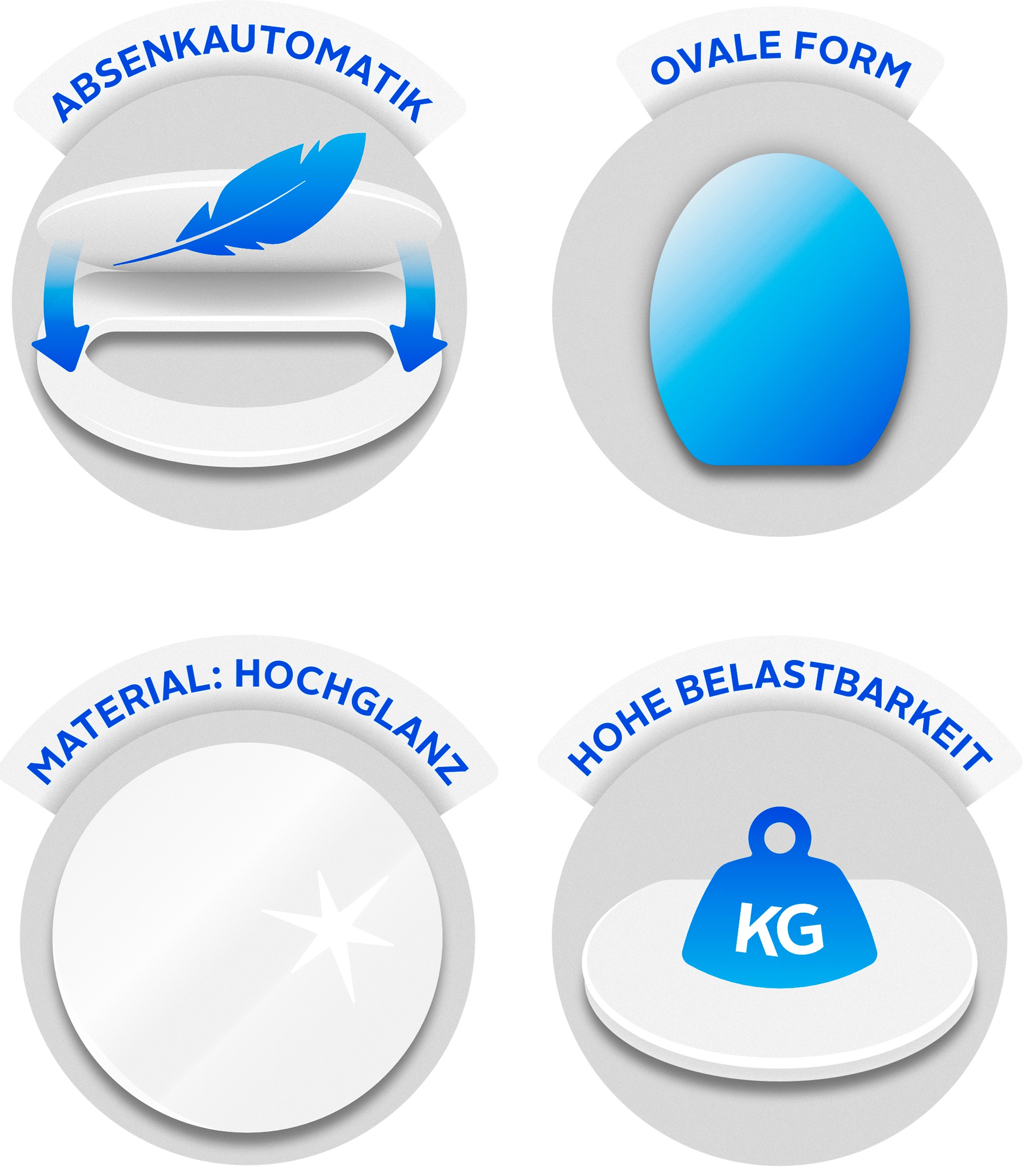 Sanilo WC-Sitz »Alpen« mit Absenkautomatik