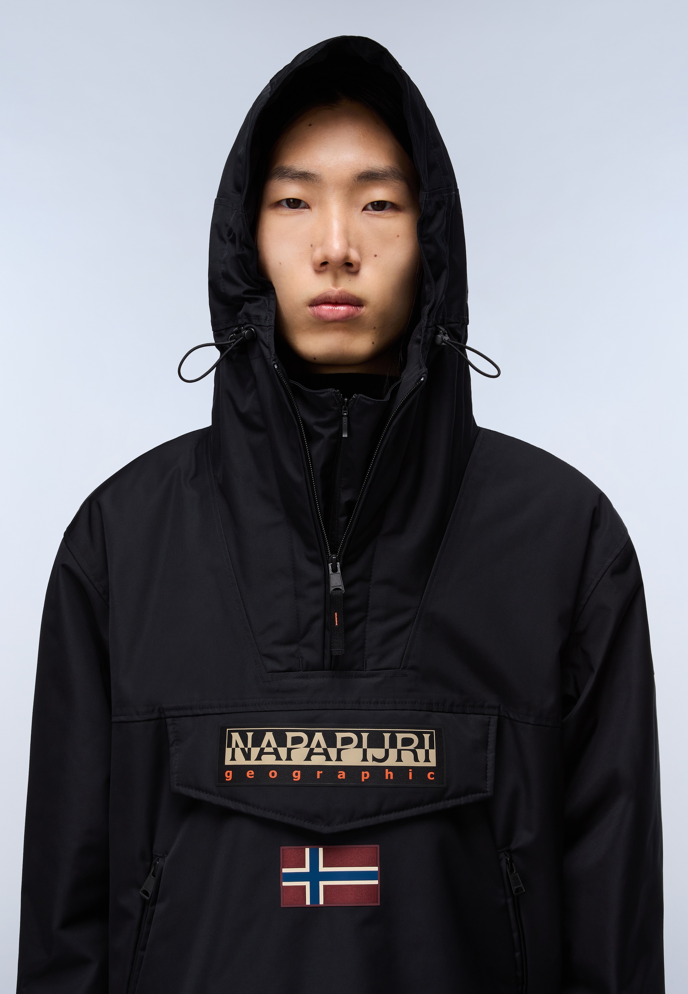Napapijri Anorak mit Kapuze aus Polyester, auch in grossen Grössen