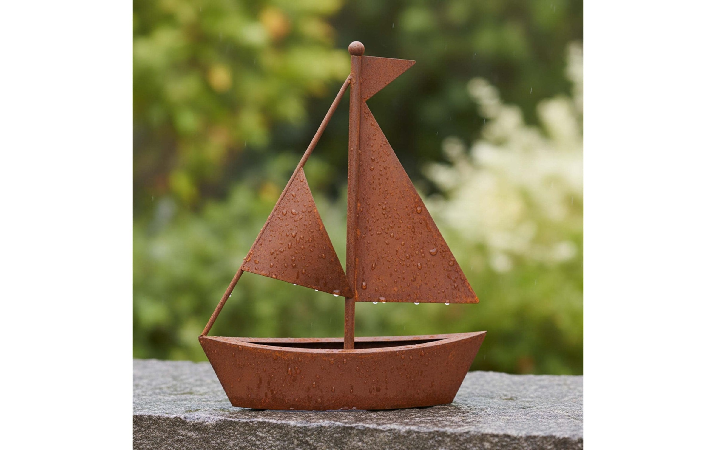 relaxdays Pot de fleurs »Schiff«